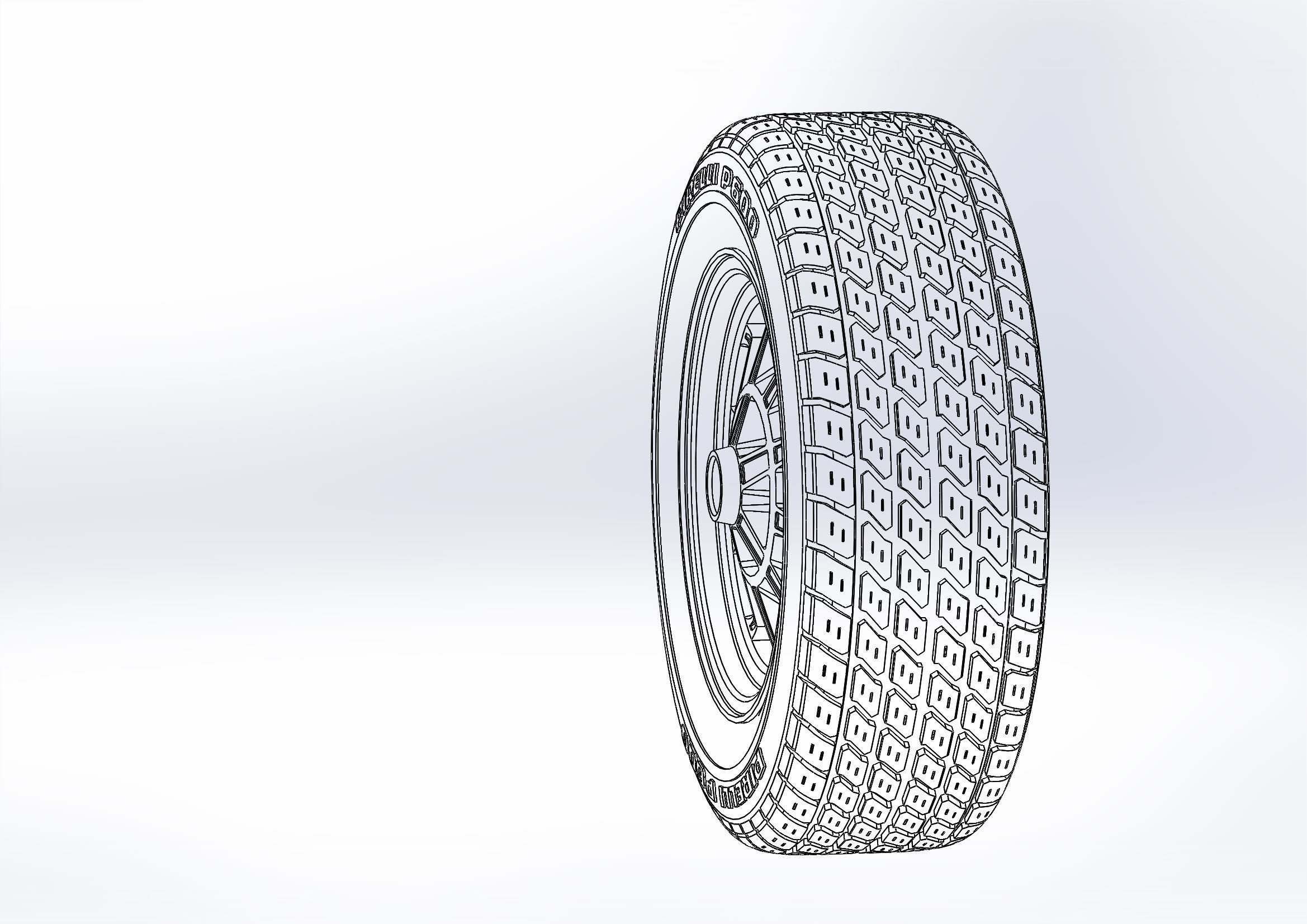 Wheels Legendary Wheels LW10 15inch for scale model 3D print model_4