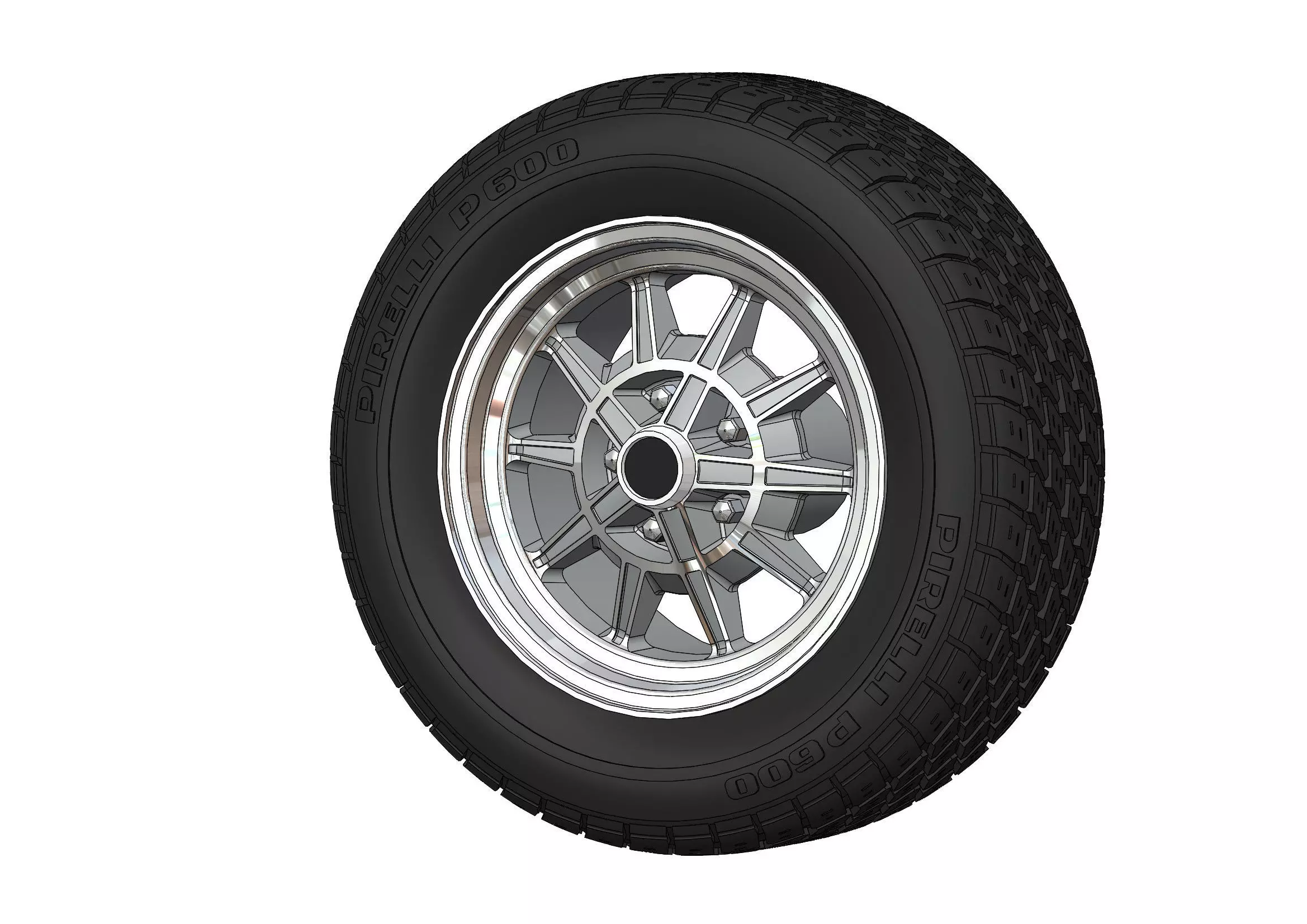 Wheels Legendary Wheels LW10 15inch for scale model 3D print model_0