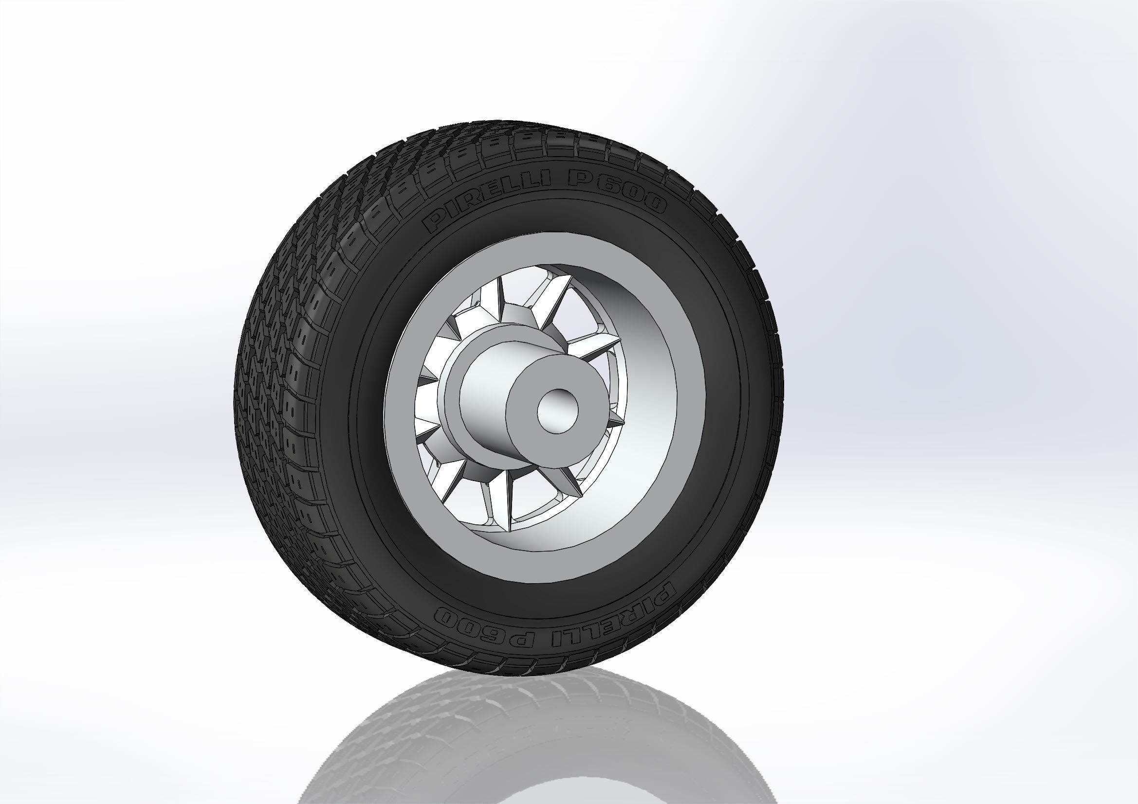 Wheels Legendary Wheels LW10 15inch for scale model 3D print model_5