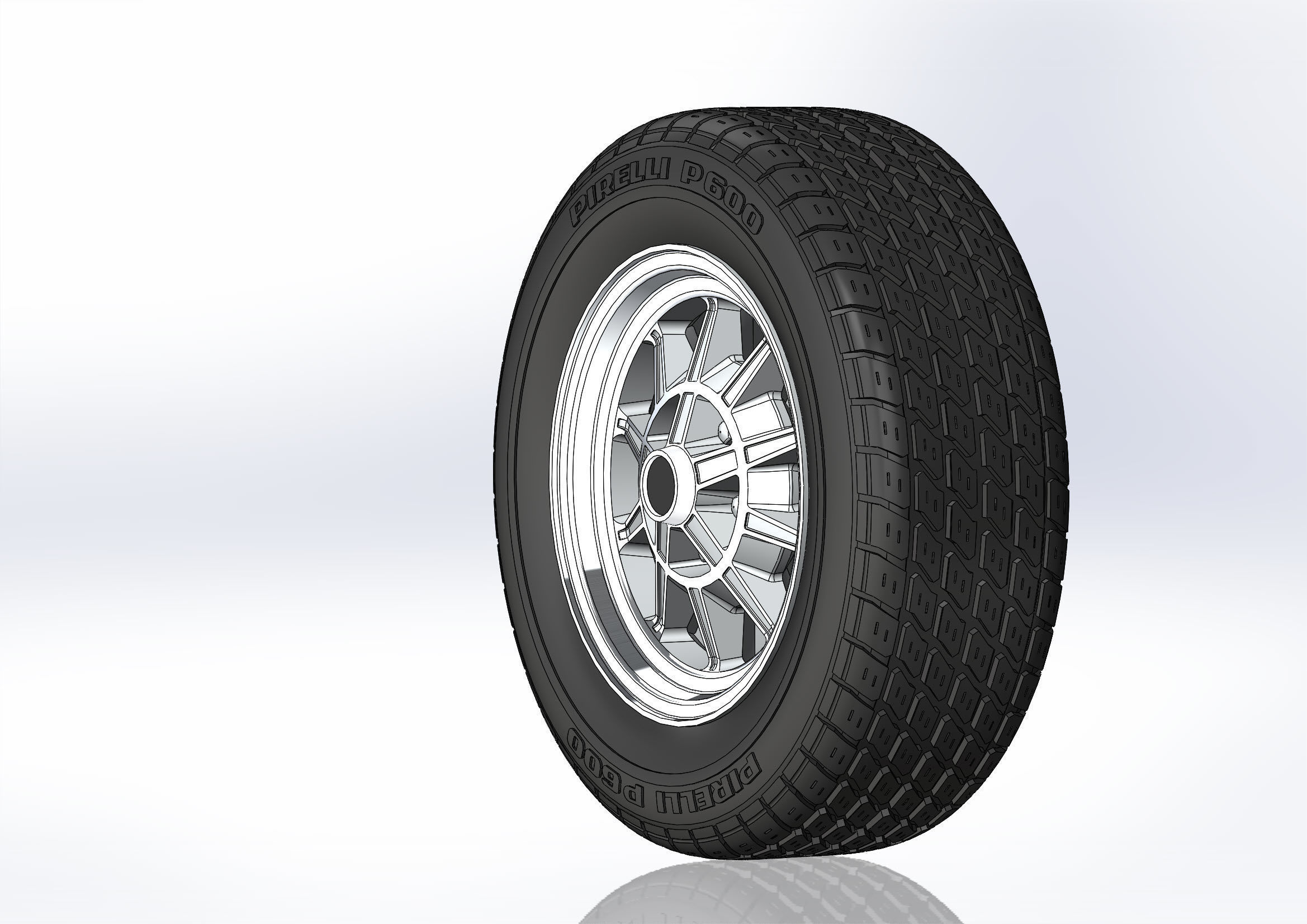 Wheels Legendary Wheels LW10 15inch for scale model 3D print model_1