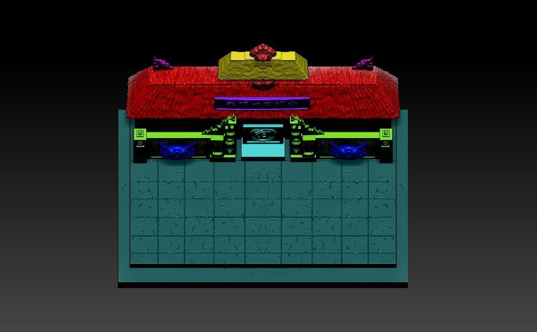 BASE World Martial Arts Tournament - DRAGON BALL 3D print model_4