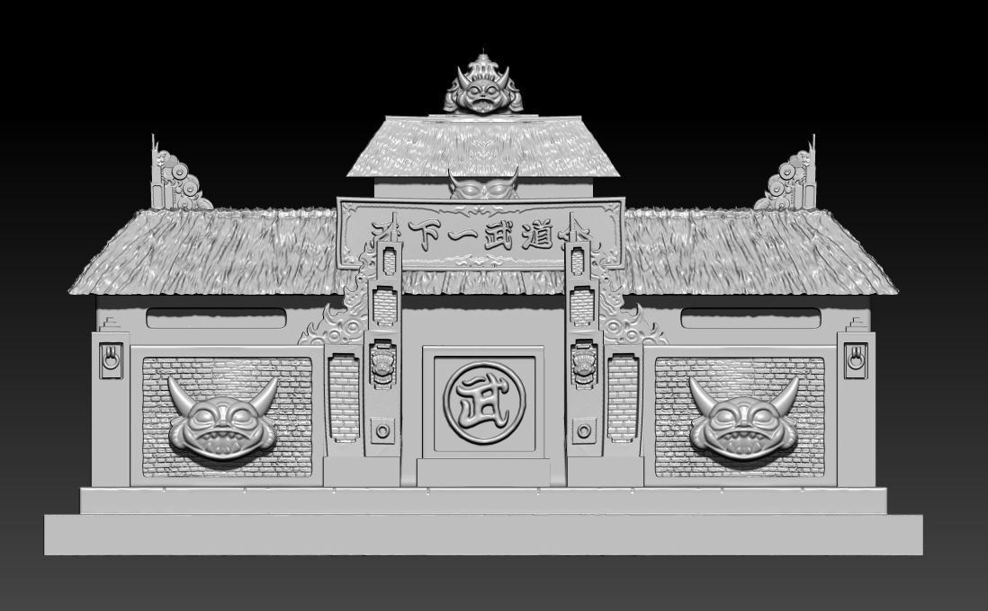 BASE World Martial Arts Tournament - DRAGON BALL 3D print model_3