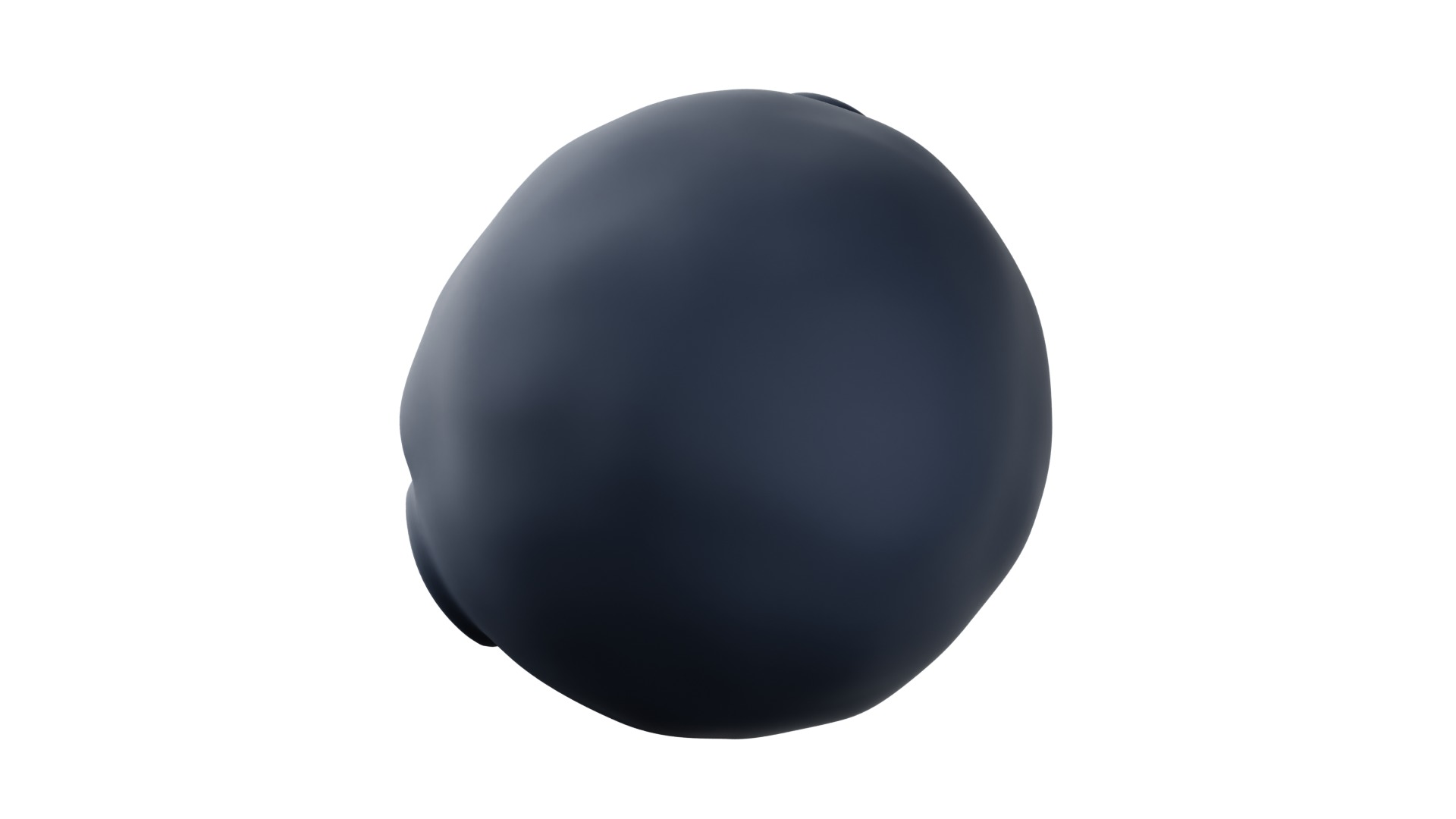 Moon 3d Illustration 3D model_9