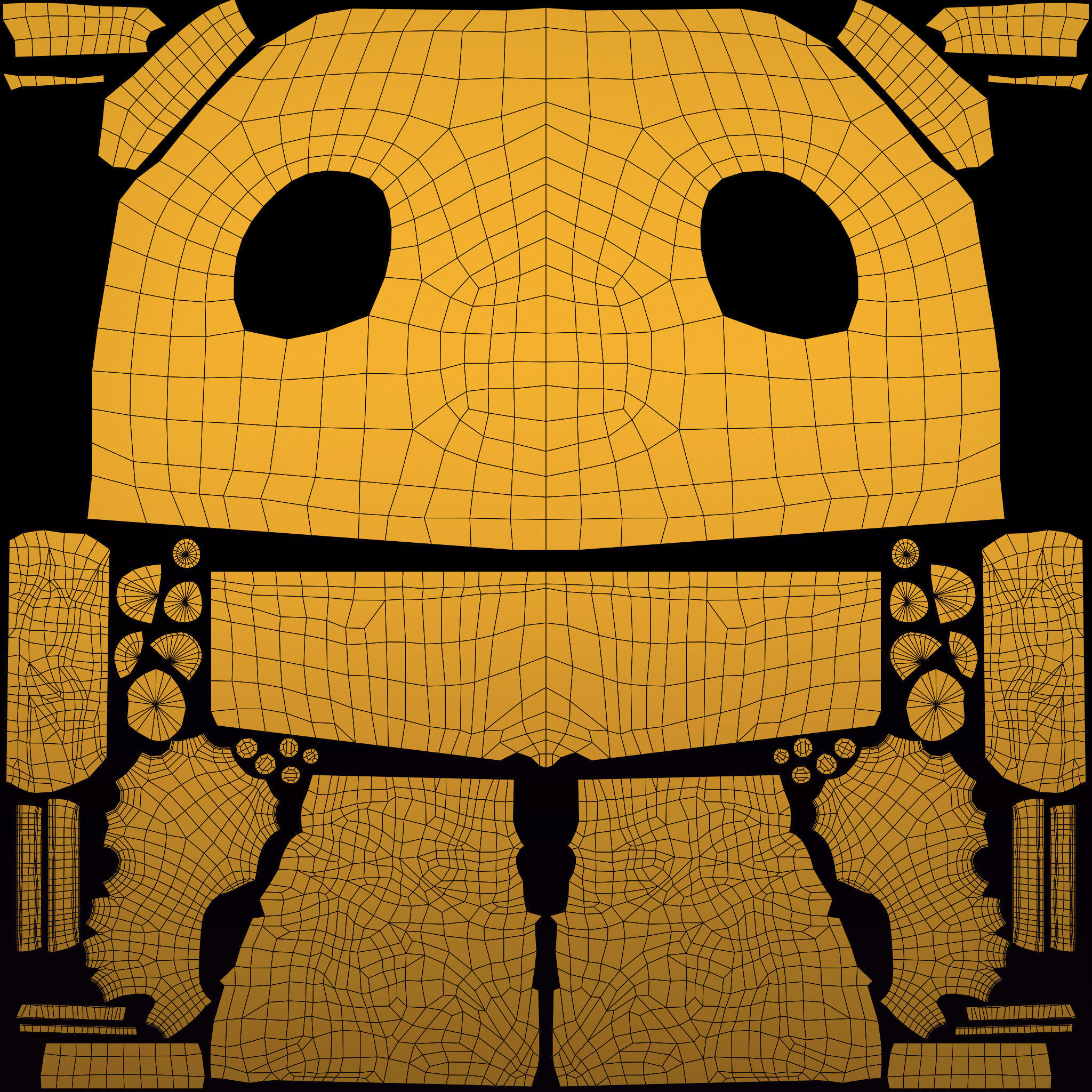 Fantasy Engineer 3D Female Character Model Low-poly 3D model_19