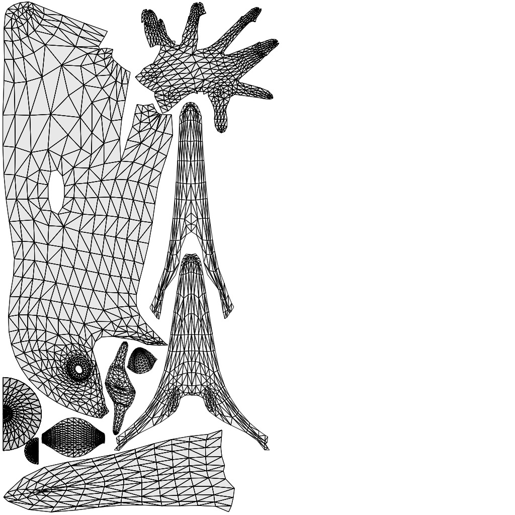 Bird Animation Low-poly 3D model_10