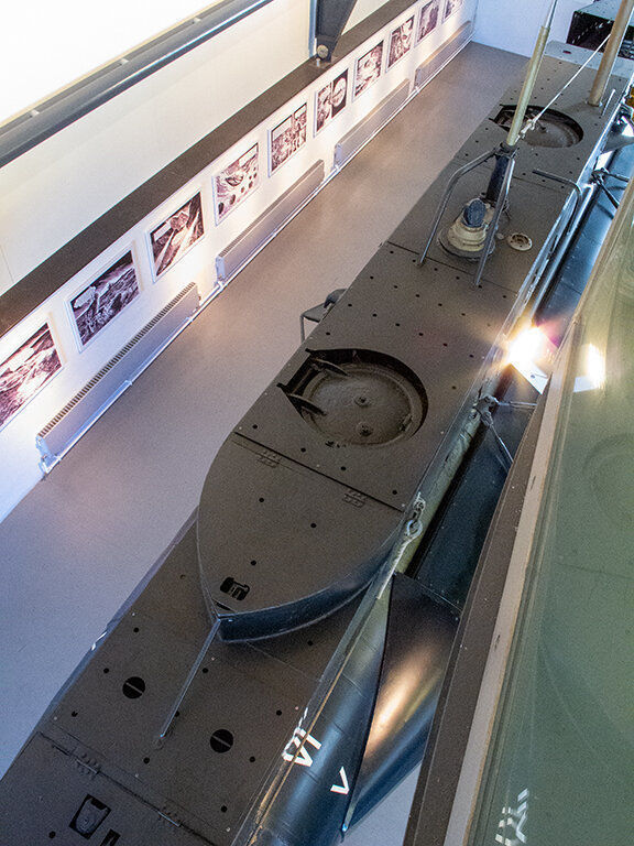 UK X-Craft midget submarine ww2 for rc - use  3D print model_13