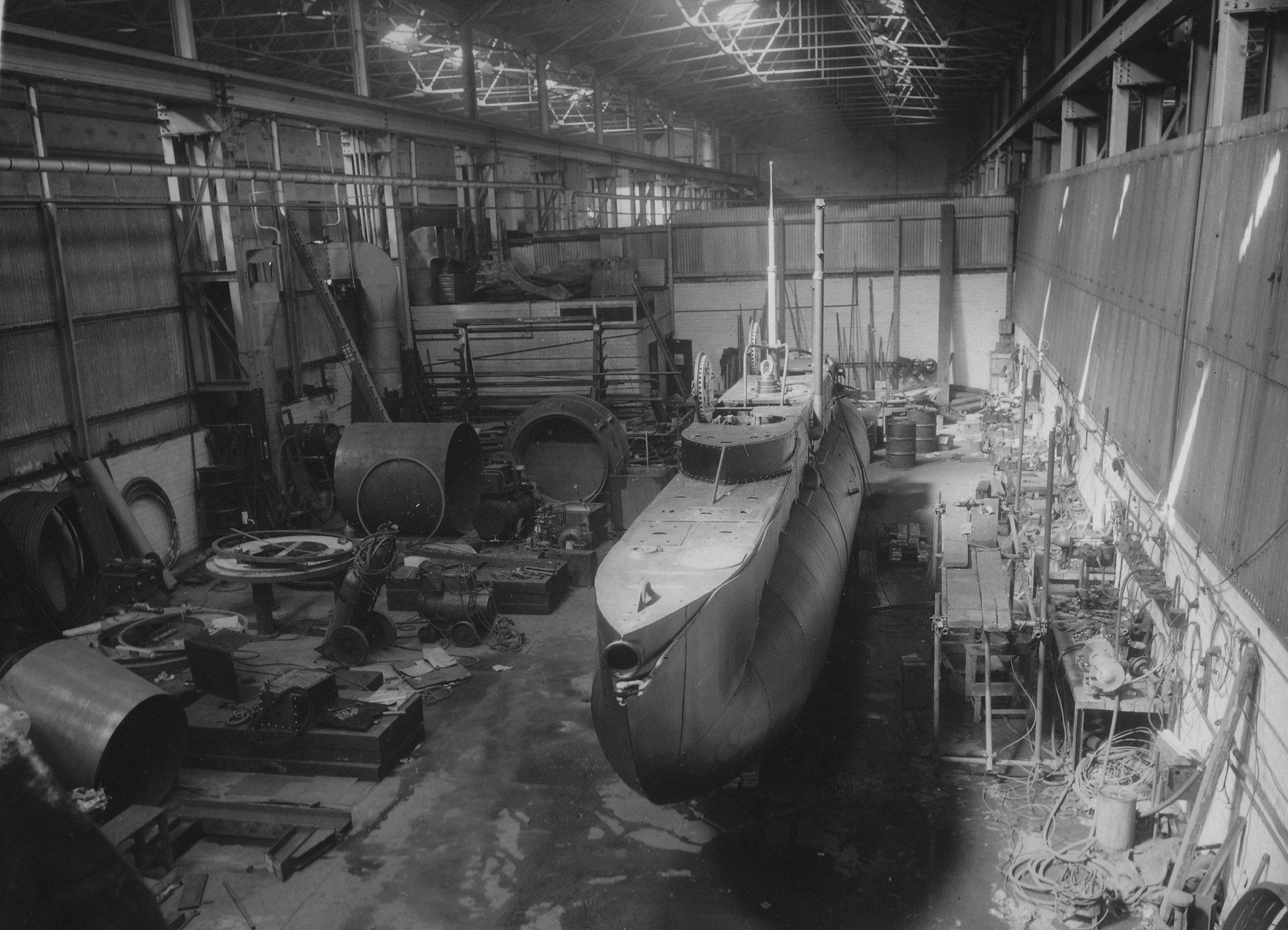 UK X-Craft midget submarine ww2 for rc - use  3D print model_15