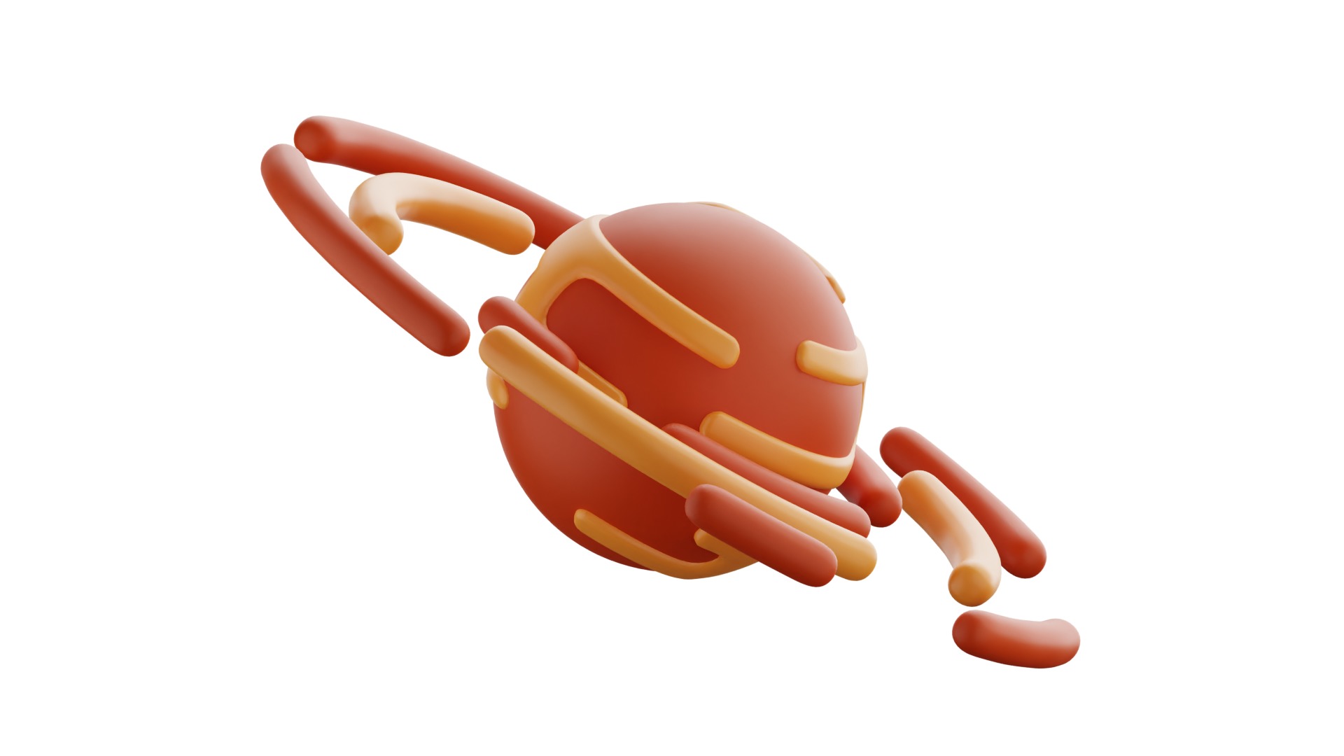 Planet 3D model_14