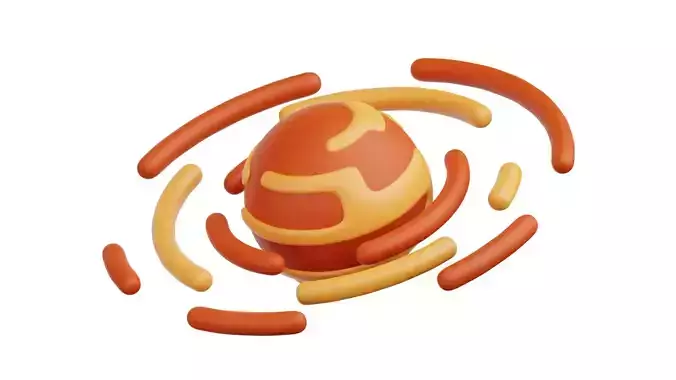 Planet 3D model
