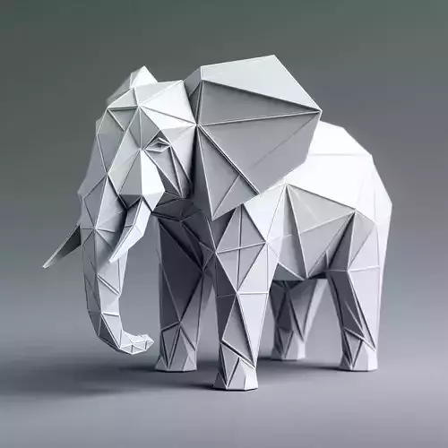 Origami Elephant