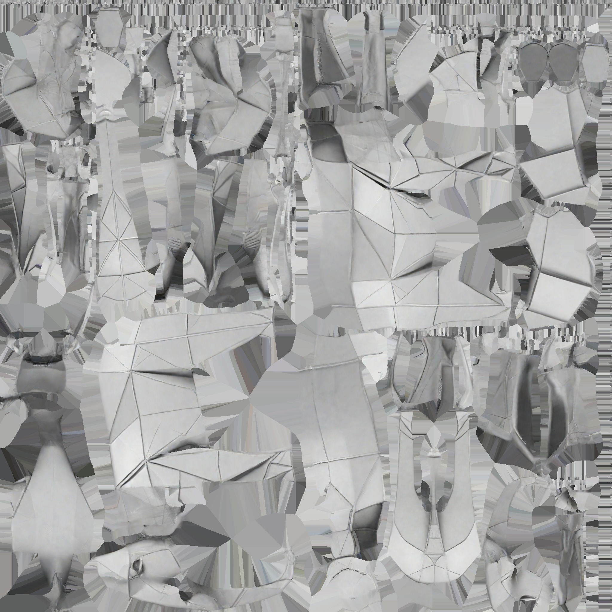 Origami Elephant 3D print model_2