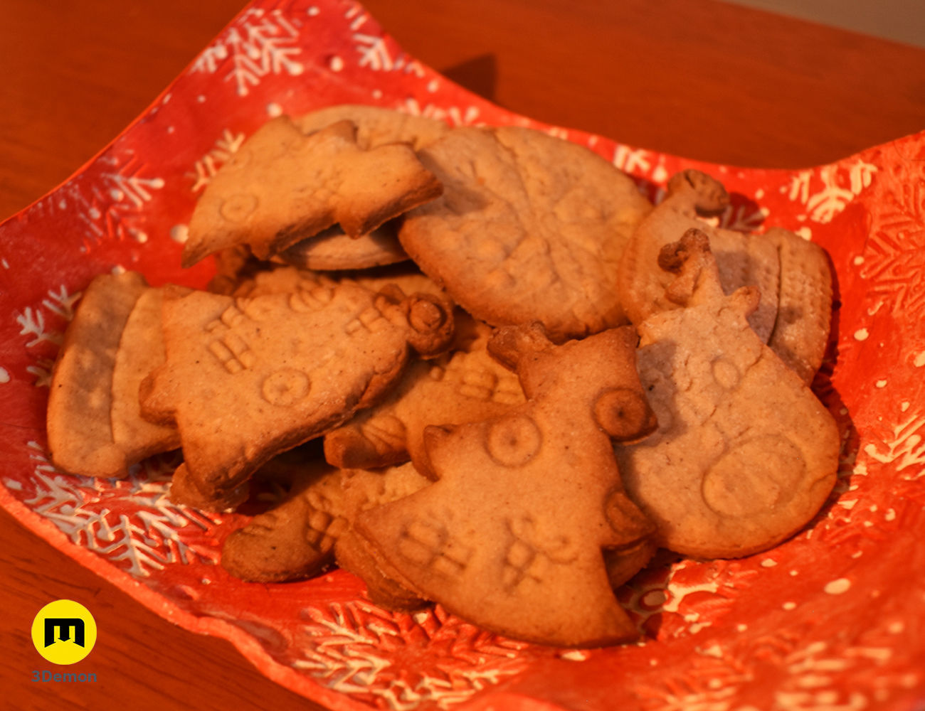 Christmas Texture Rollers Free 3D print model_11