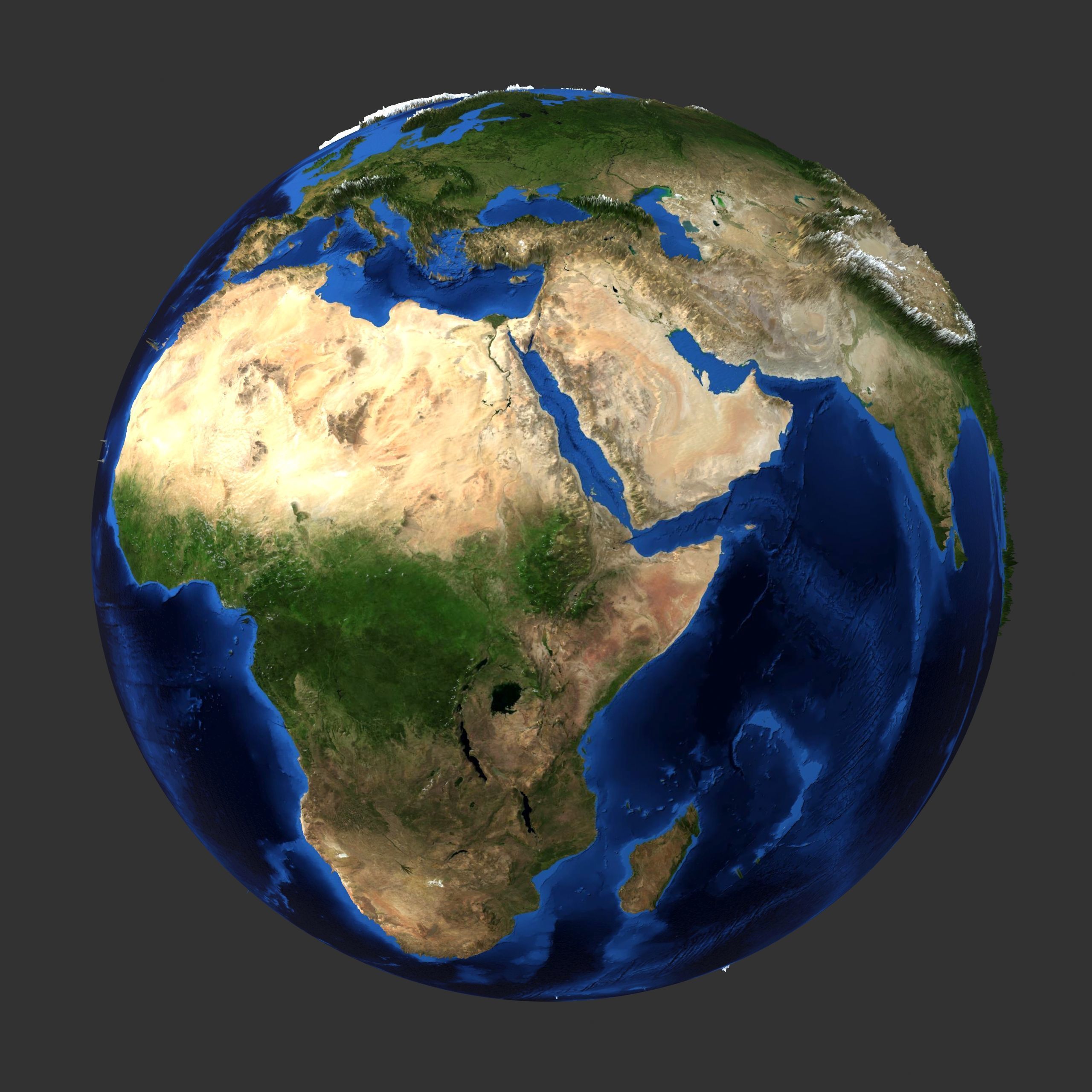 Earth 3D model_3