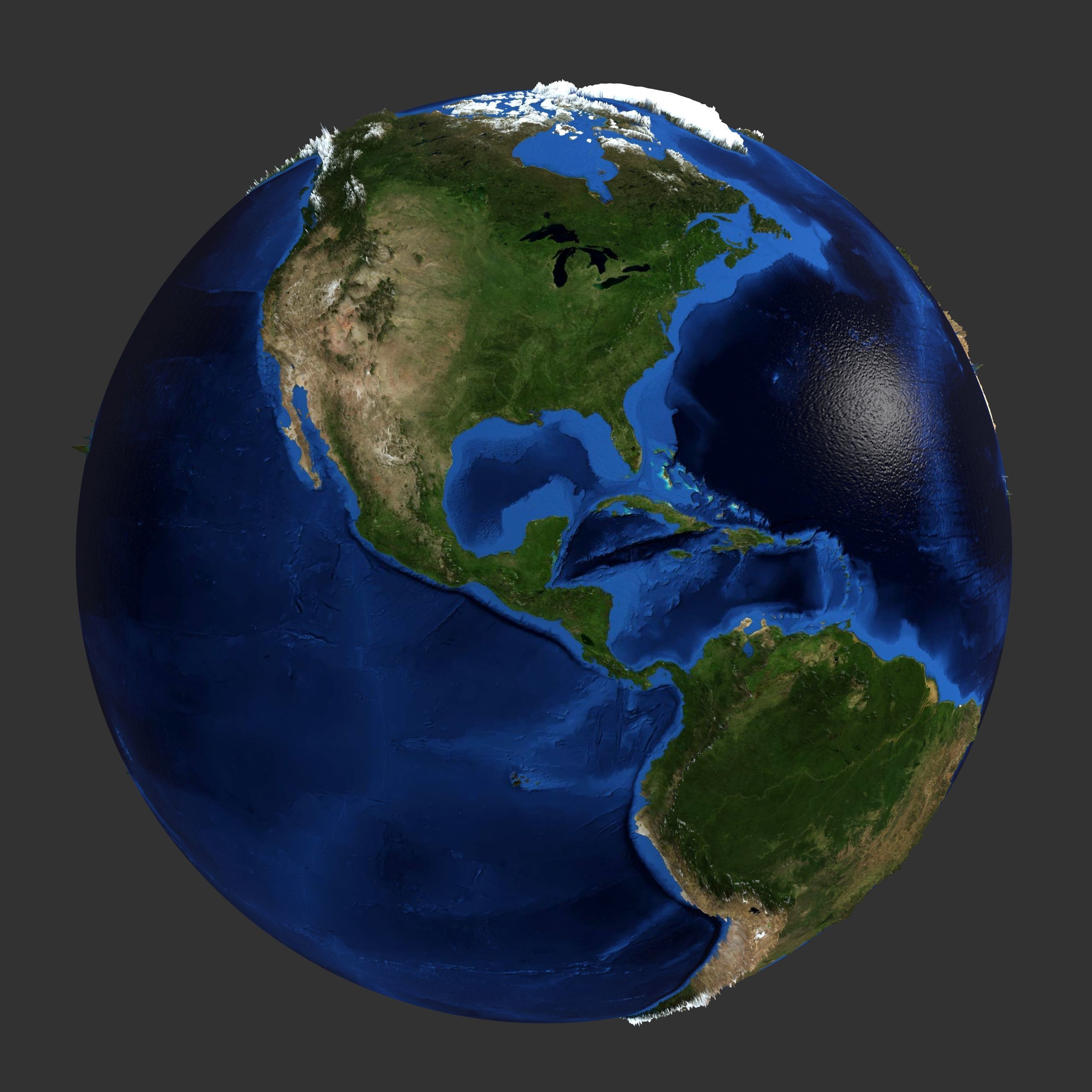 Earth 3D model_6