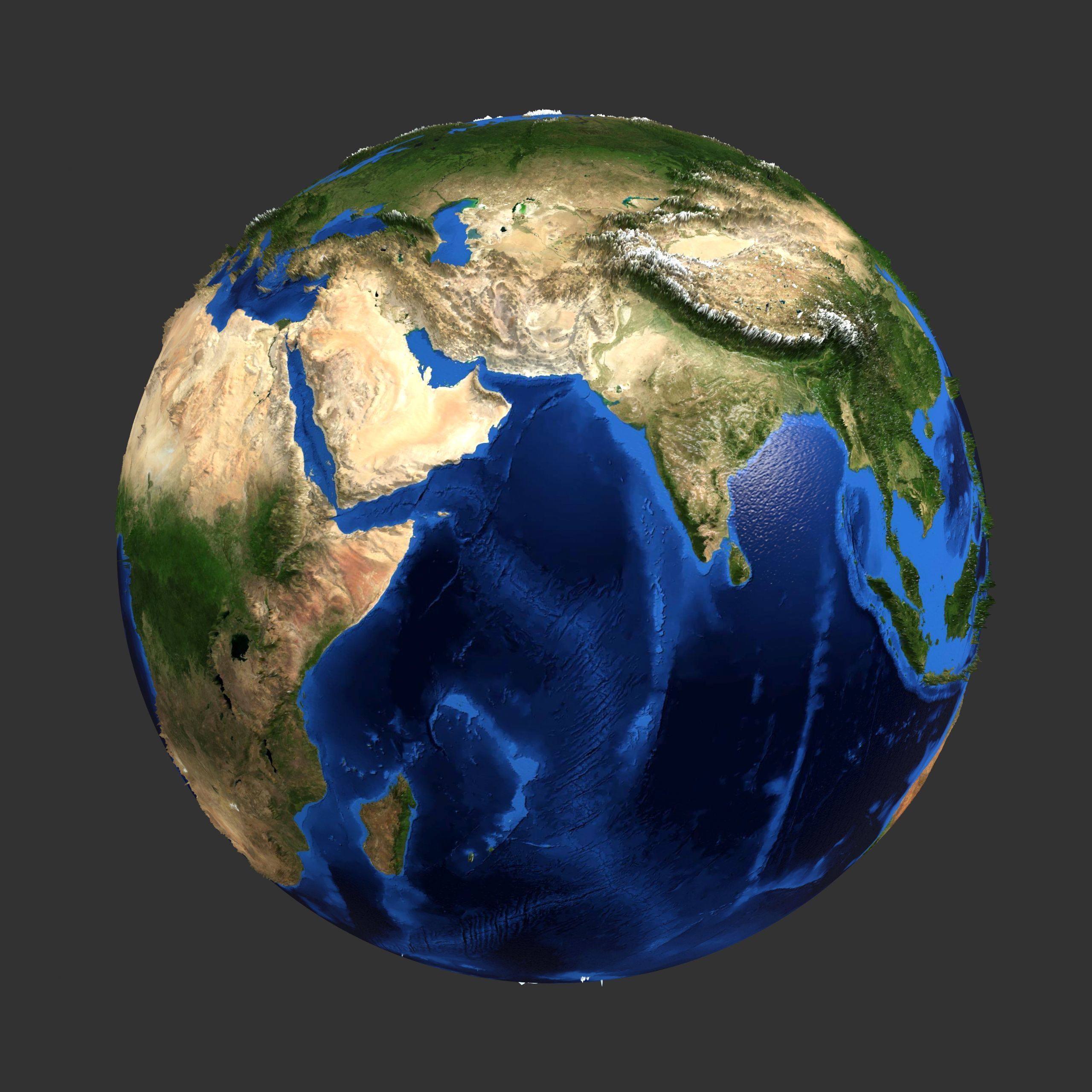Earth 3D model_2