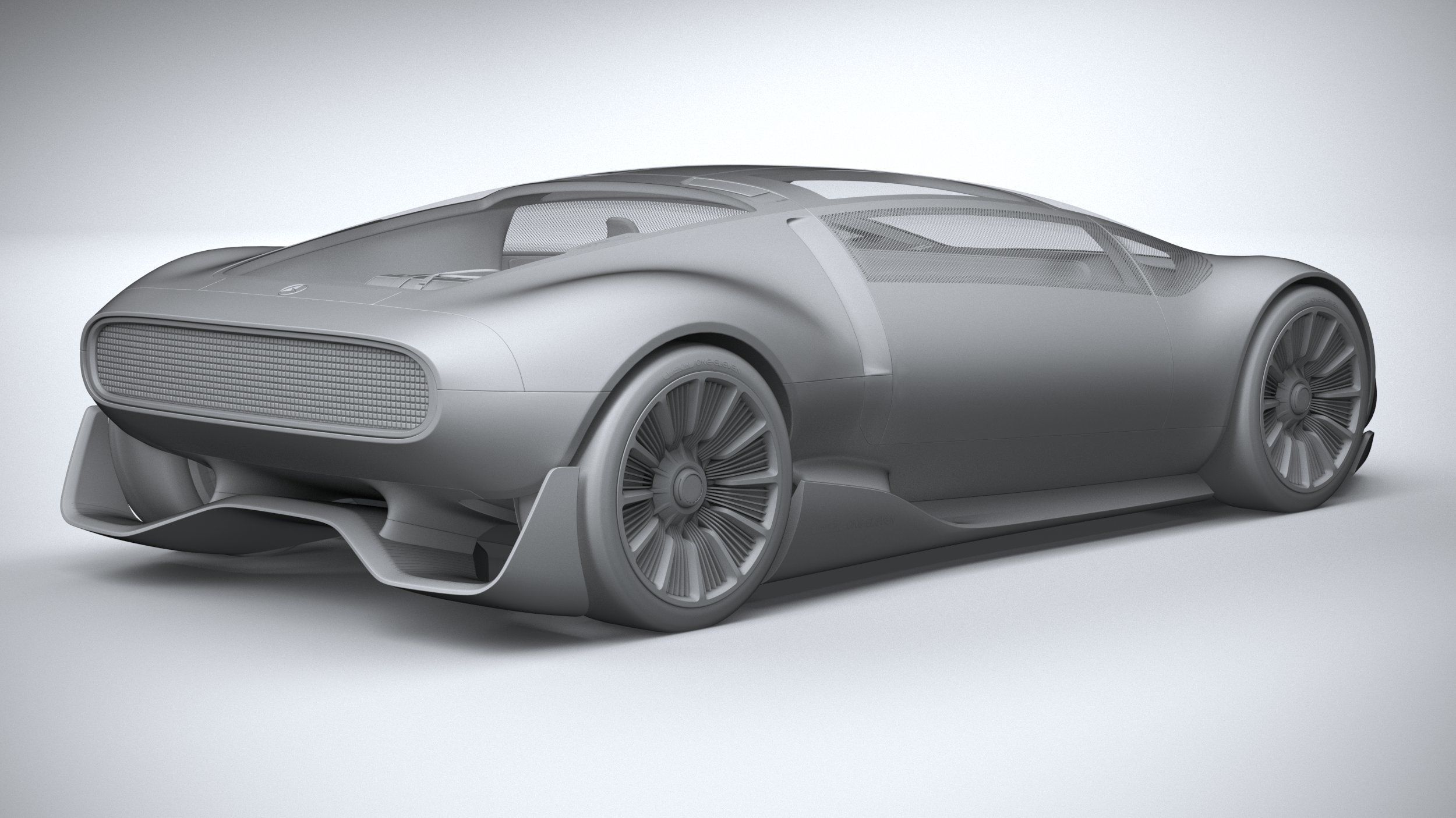 Mercedes-Benz Vision 111 Concept 2023 3D model_25