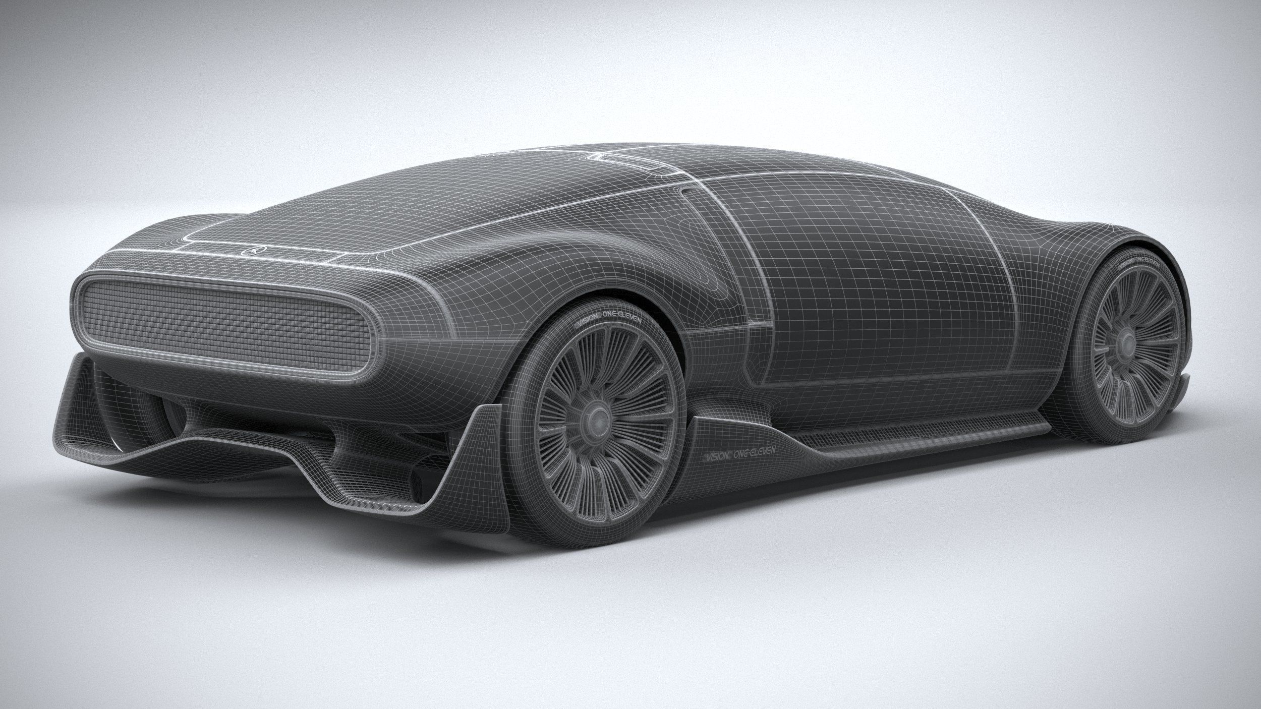 Mercedes-Benz Vision 111 Concept 2023 3D model_31