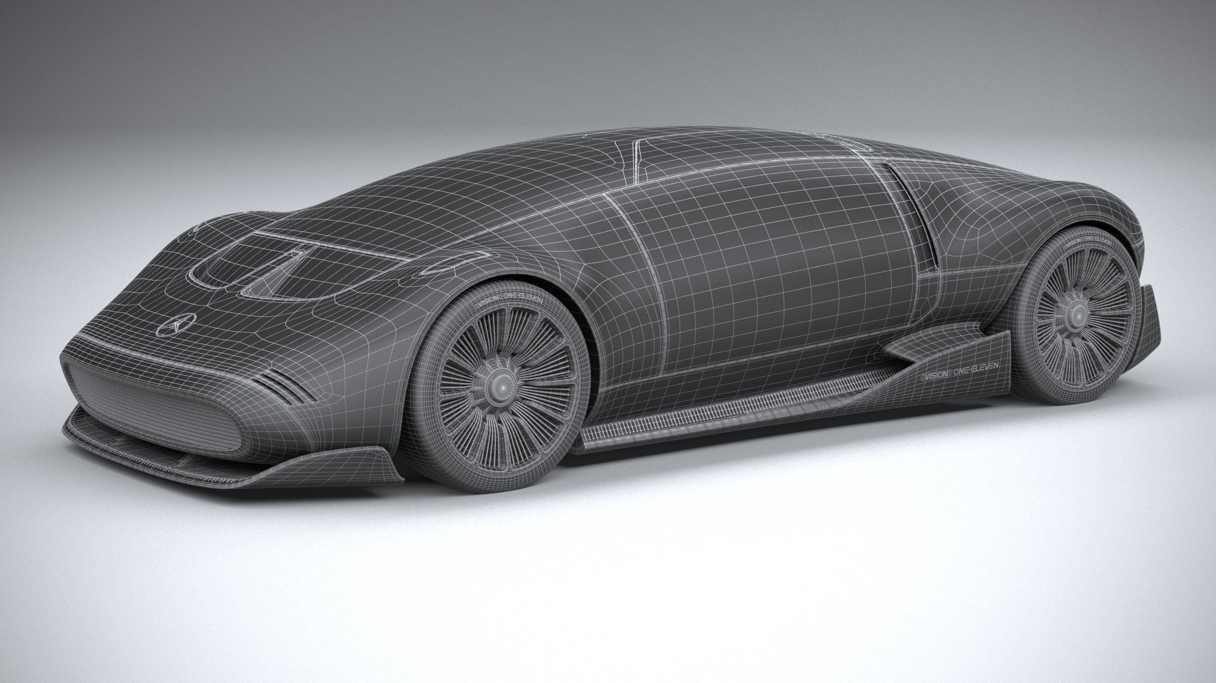 Mercedes-Benz Vision 111 Concept 2023 3D model_32