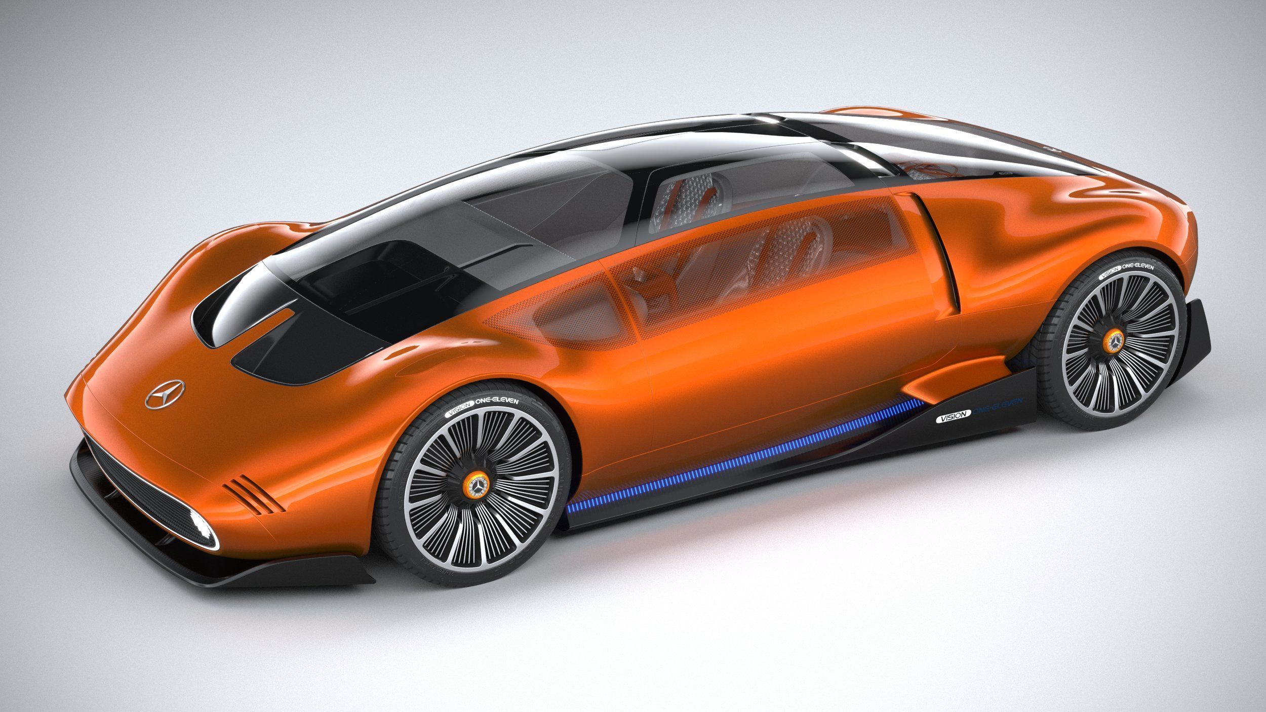 Mercedes-Benz Vision 111 Concept 2023 3D model_7