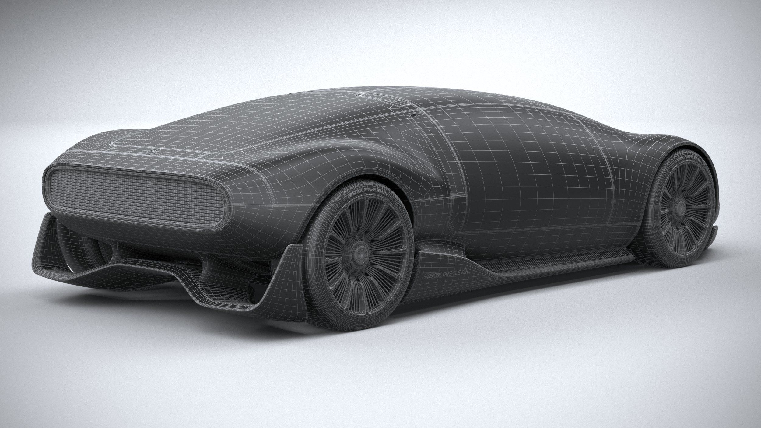 Mercedes-Benz Vision 111 Concept 2023 3D model_33