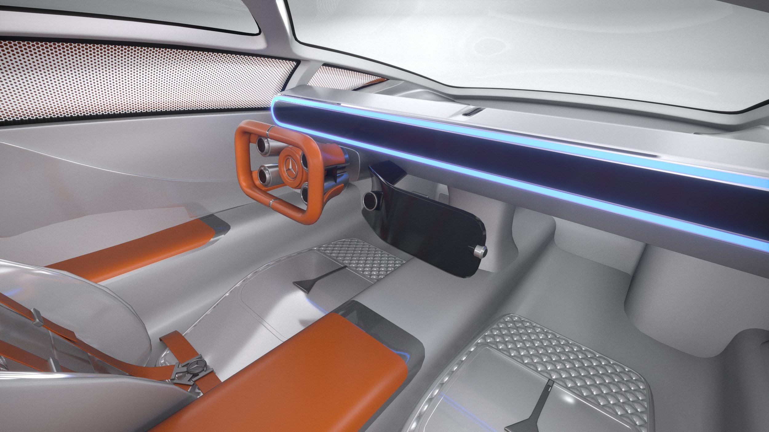 Mercedes-Benz Vision 111 Concept 2023 3D model_26