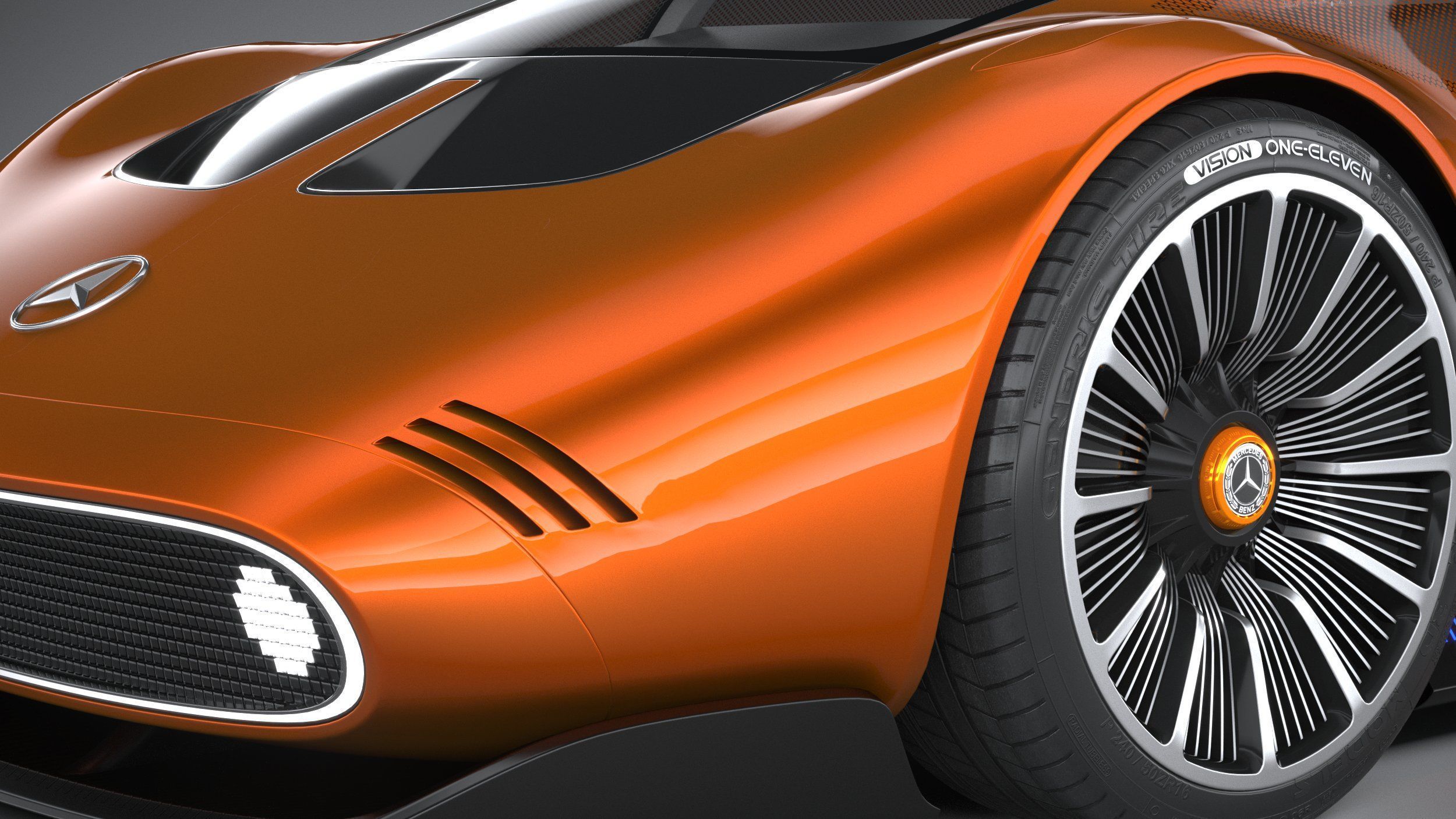Mercedes-Benz Vision 111 Concept 2023 3D model_14