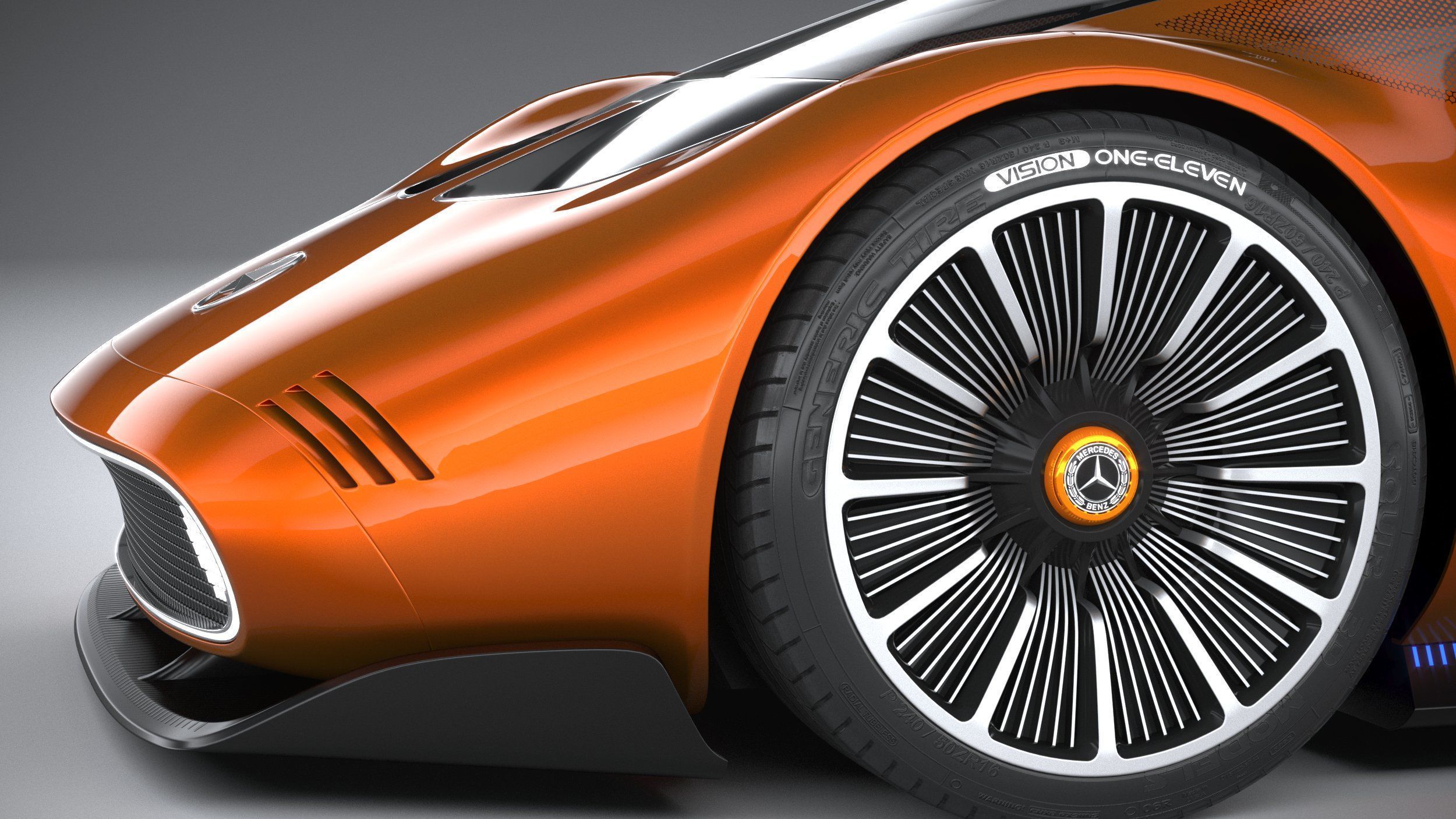 Mercedes-Benz Vision 111 Concept 2023 3D model_3