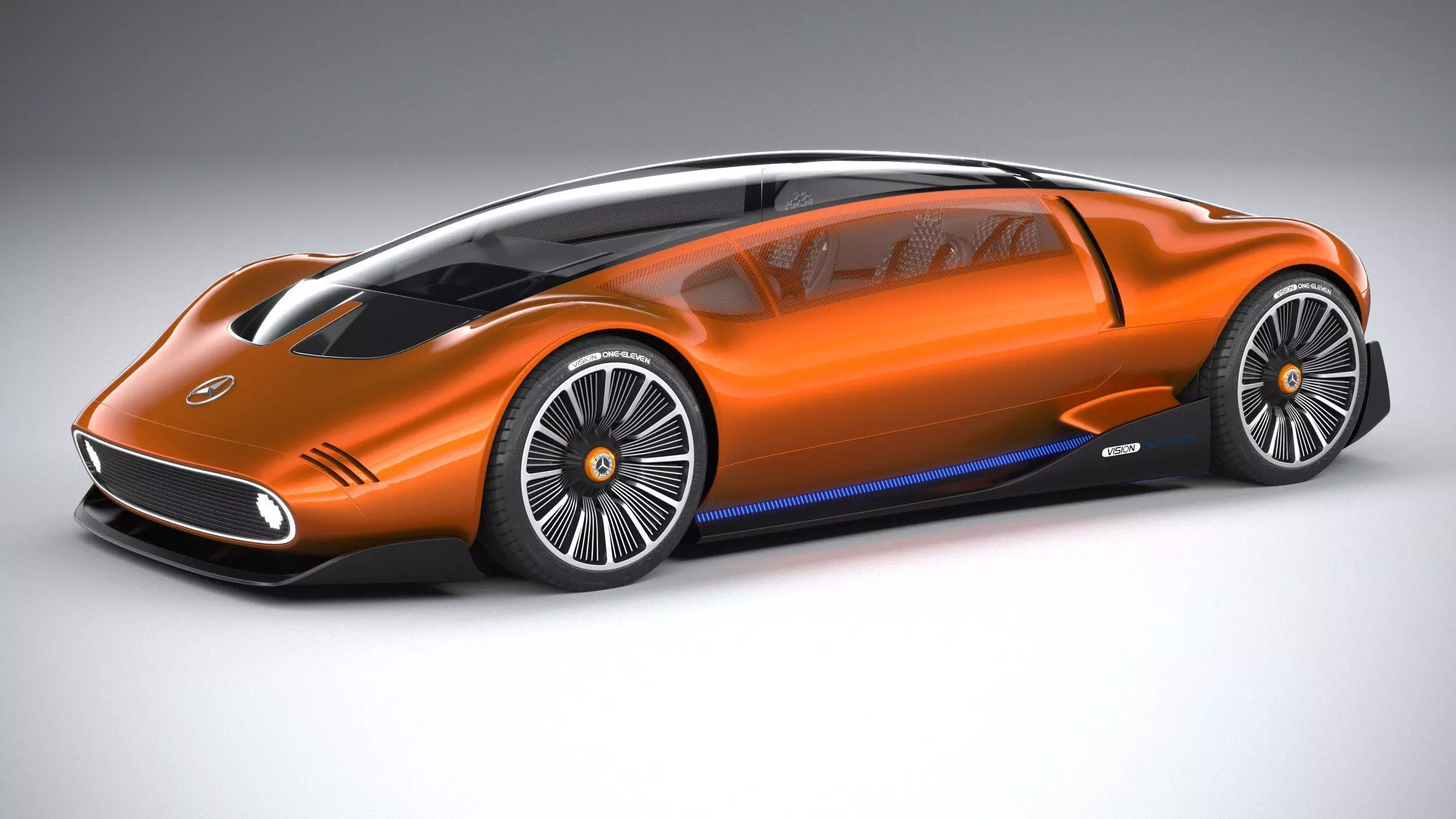 Mercedes-Benz Vision 111 Concept 2023 3D model_0