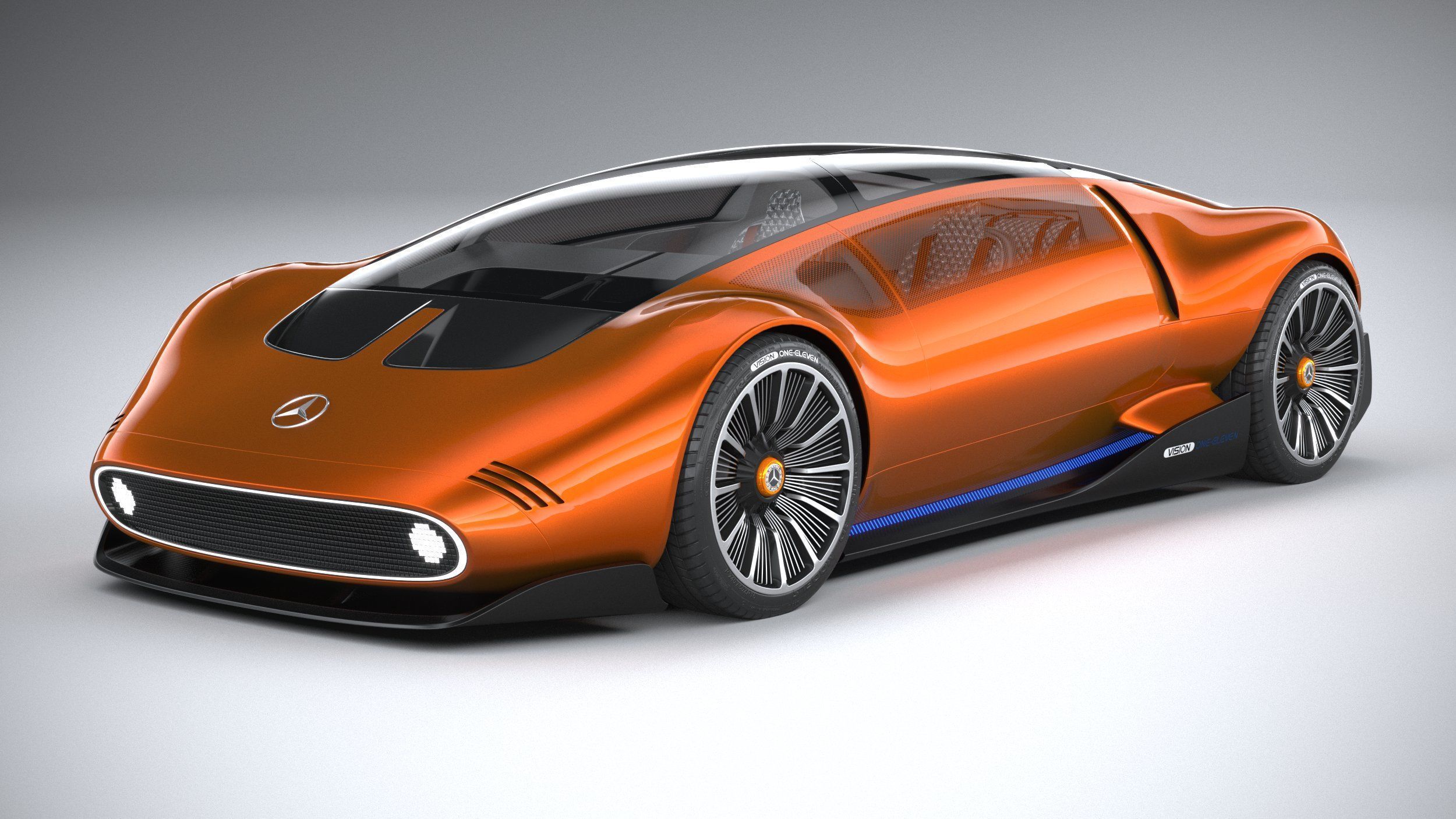 Mercedes-Benz Vision 111 Concept 2023 3D model_1