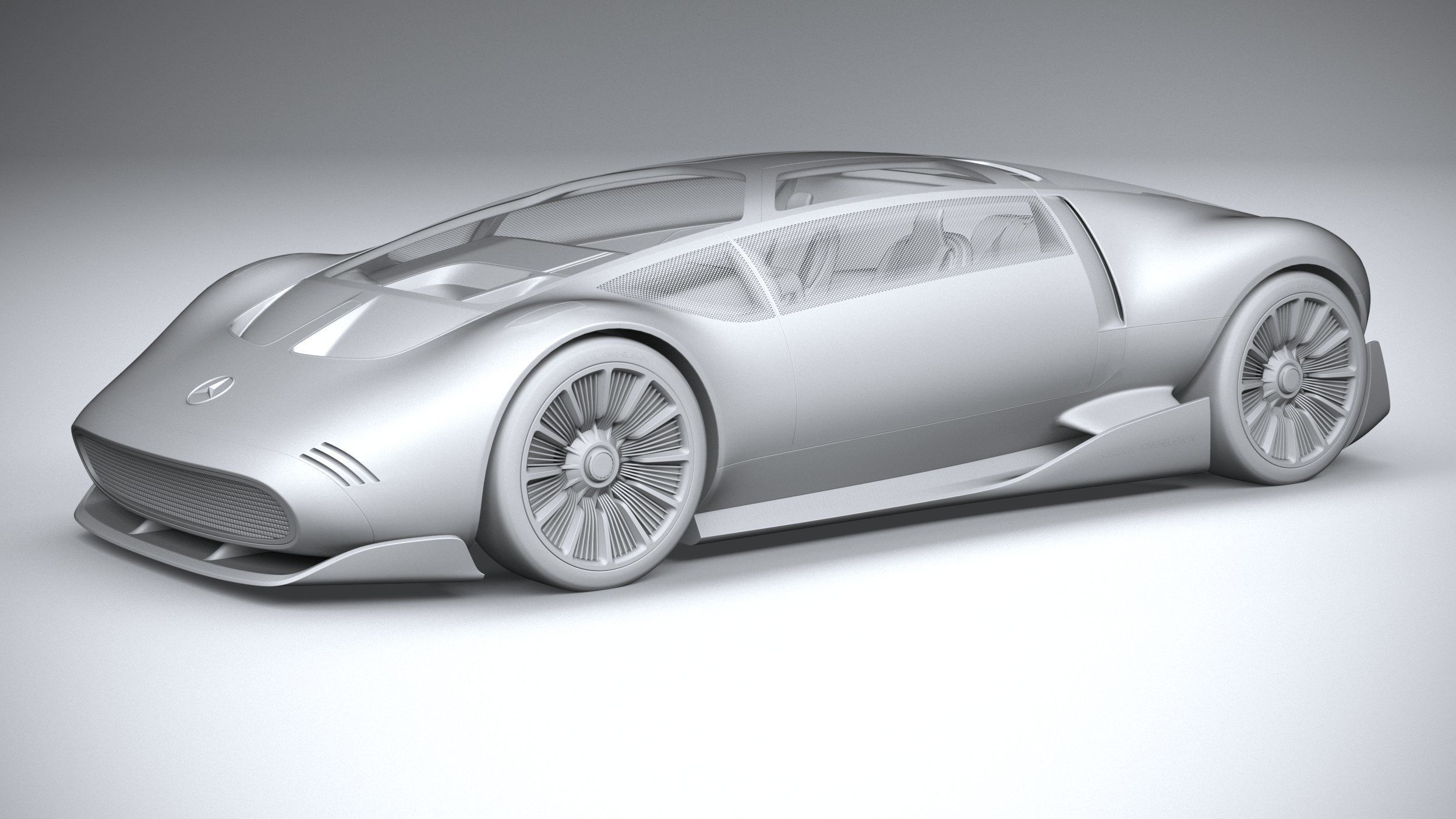 Mercedes-Benz Vision 111 Concept 2023 3D model_19