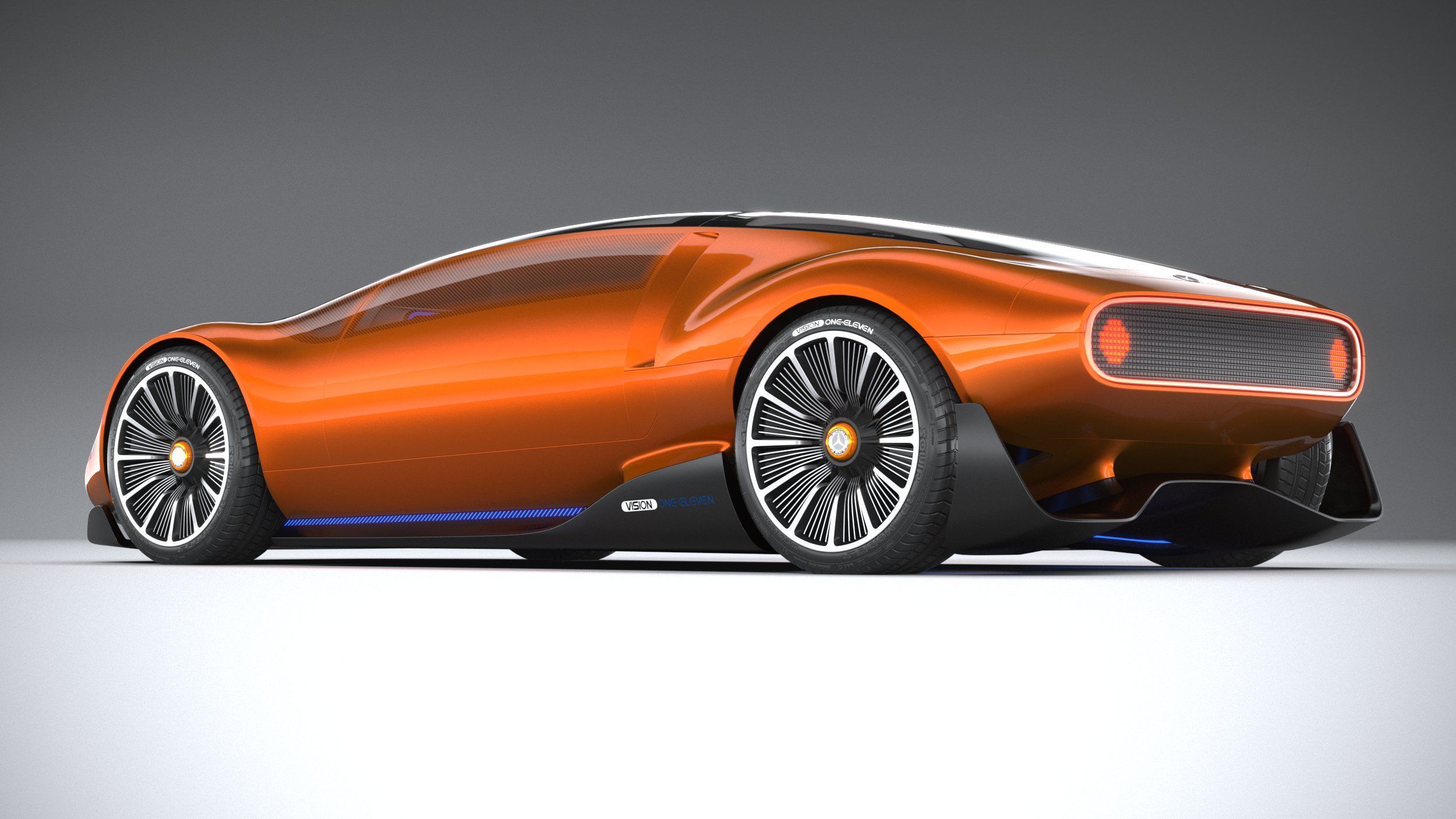 Mercedes-Benz Vision 111 Concept 2023 3D model_5