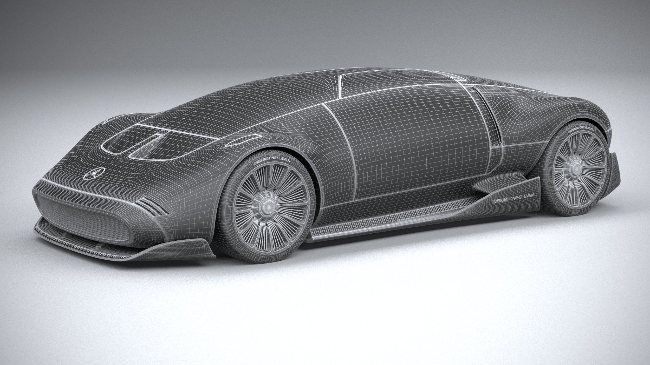 Mercedes-Benz Vision 111 Concept 2023 3D model_30