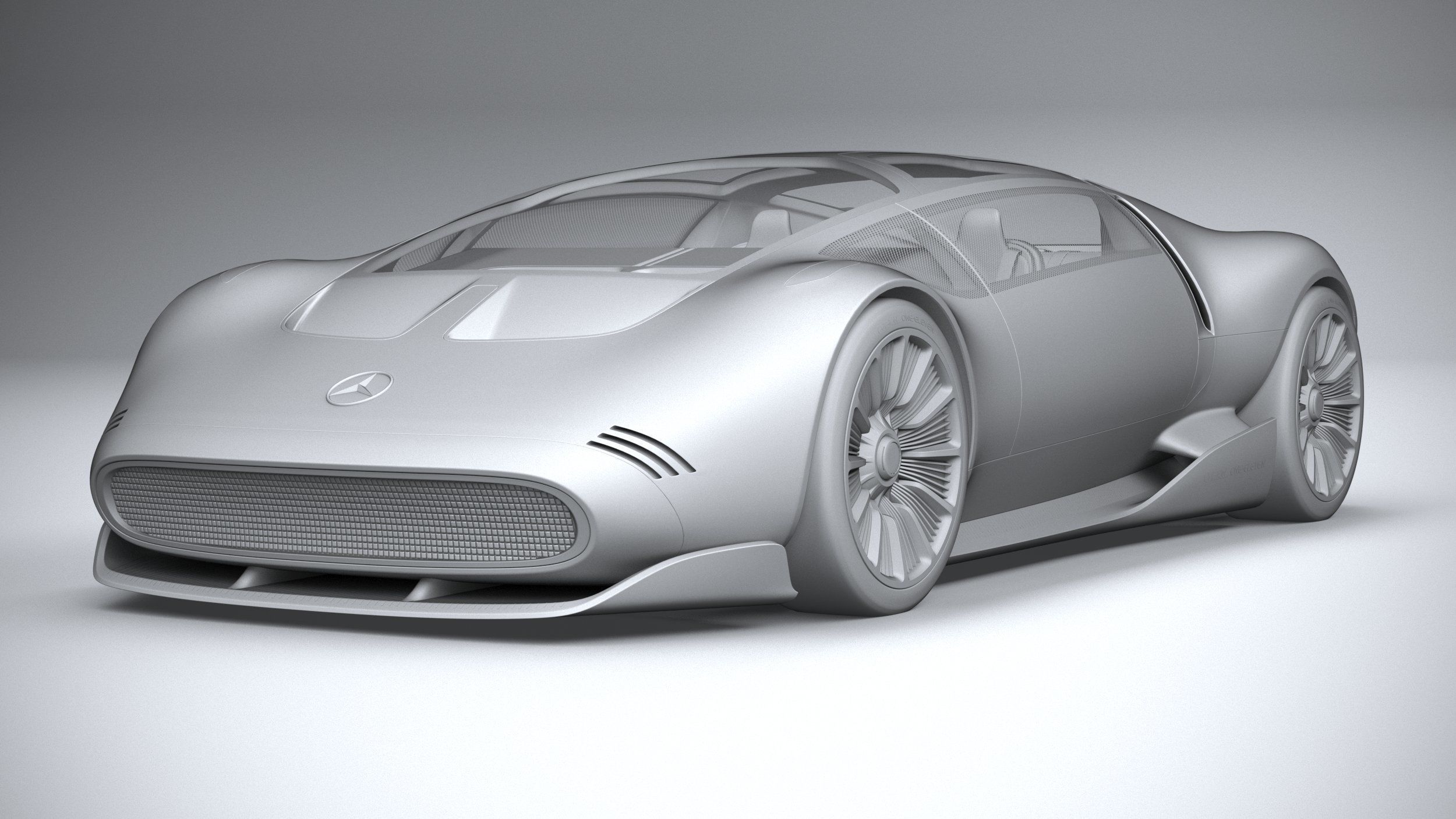 Mercedes-Benz Vision 111 Concept 2023 3D model_20