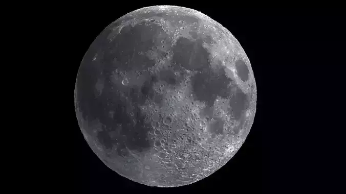 Moon 3D Model 3D model