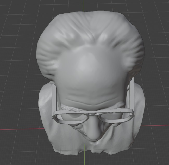 Jean Baudrillard 3D print model_3