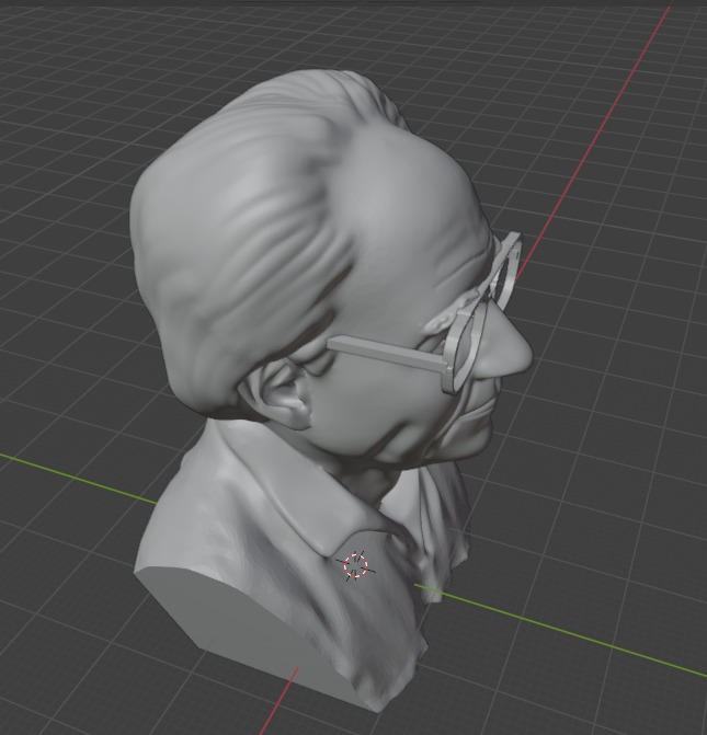 Jean Baudrillard 3D print model_17
