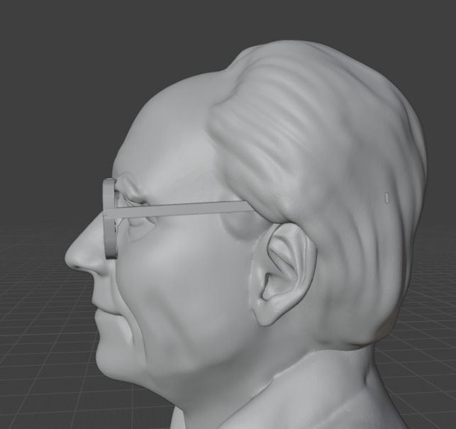 Jean Baudrillard 3D print model_6