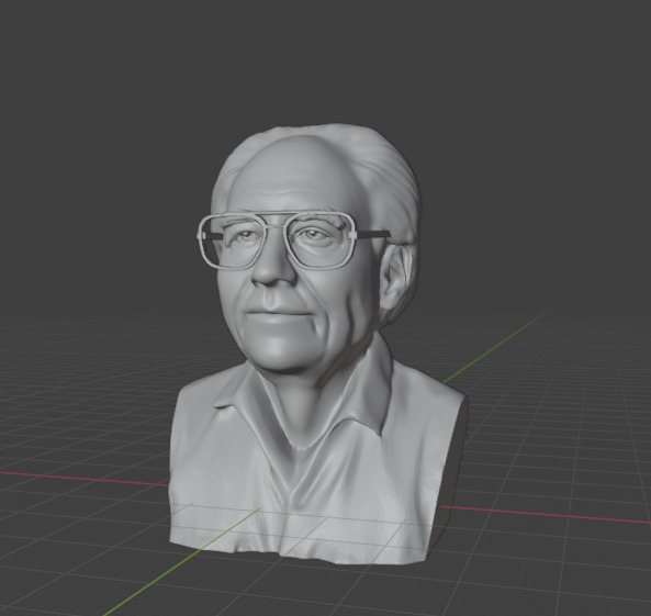 Jean Baudrillard 3D print model_7