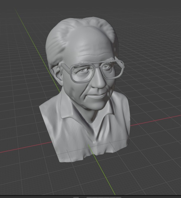 Jean Baudrillard 3D print model_10