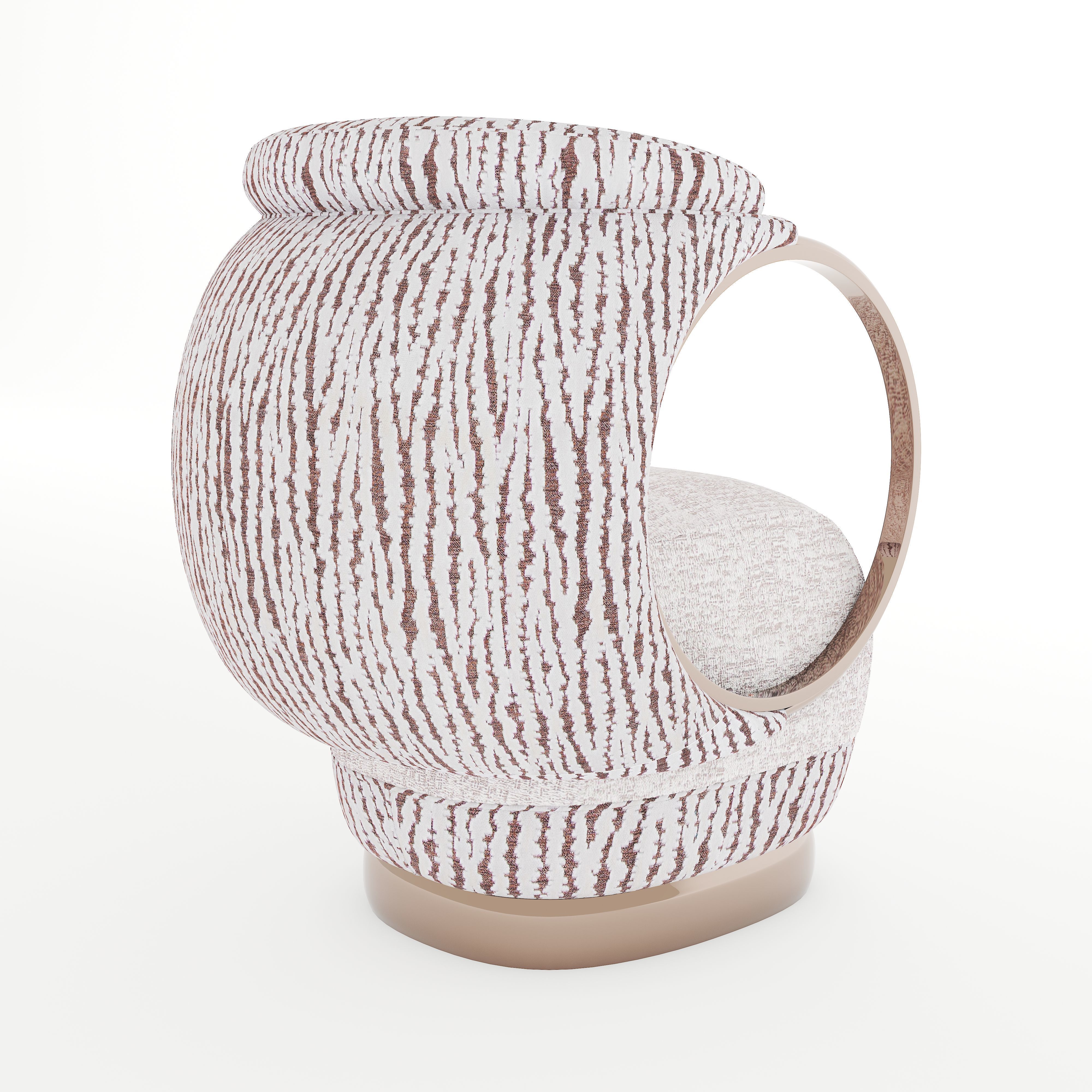 Ring Chair Low-poly 3D model_8