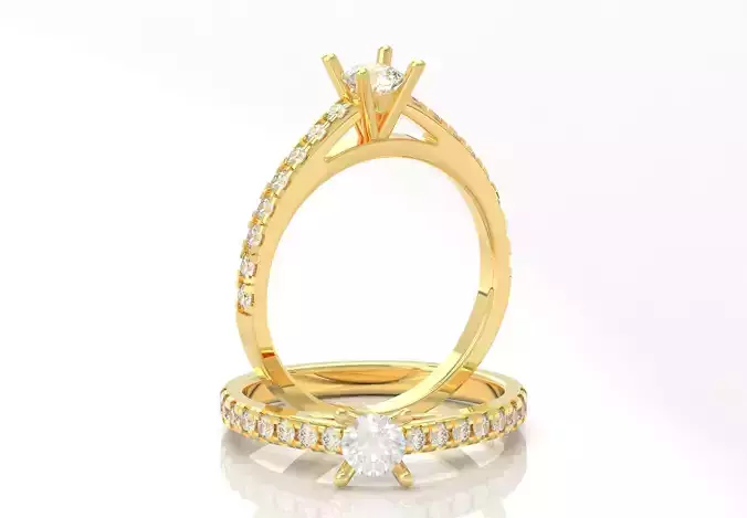Ring With Diamonds