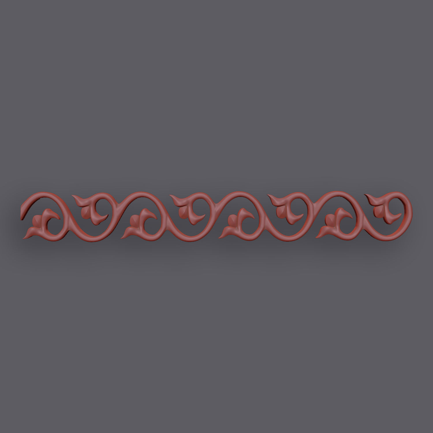 5 Borders Ornamental Pack 1 3D model_16
