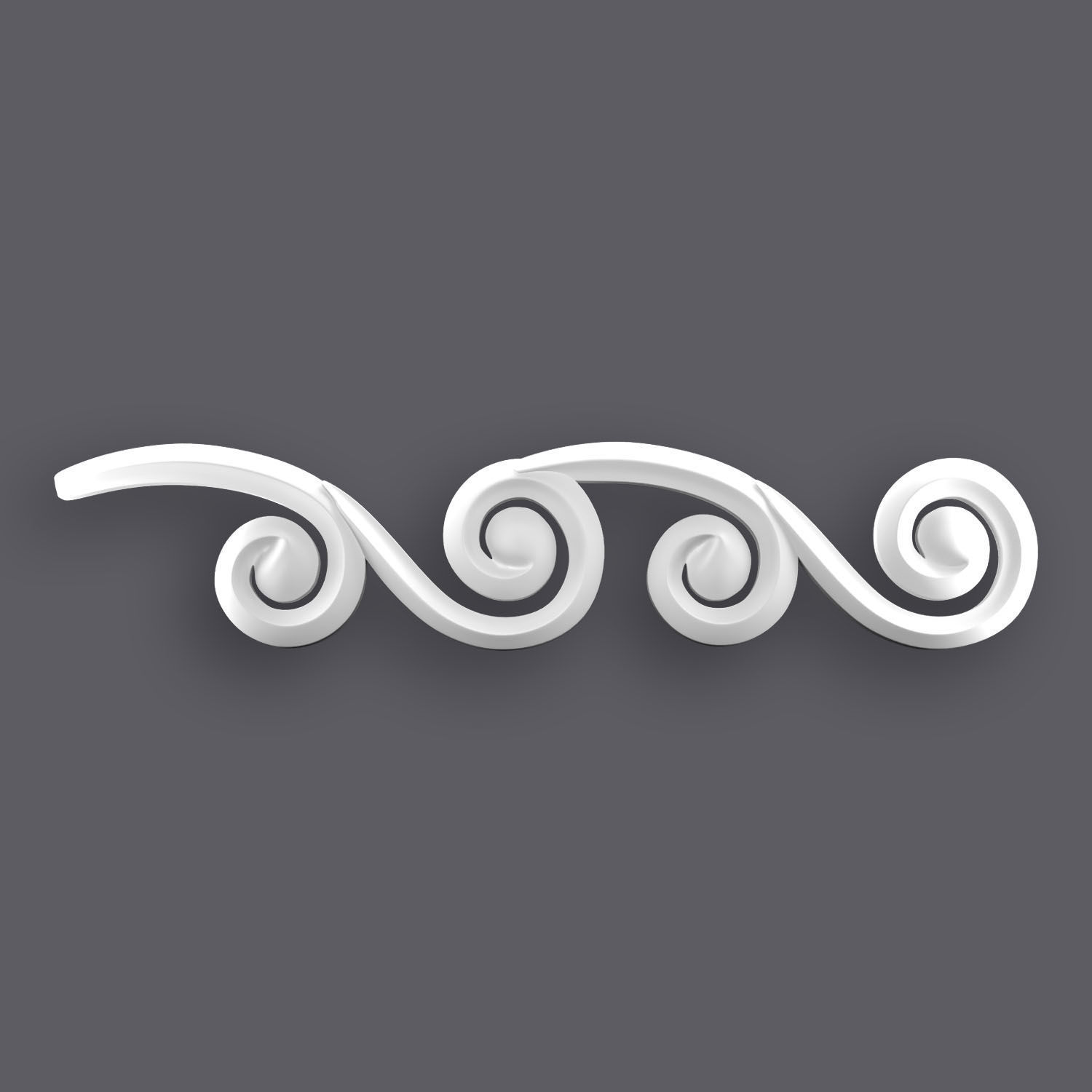 5 Borders Ornamental Pack 1 3D model_11