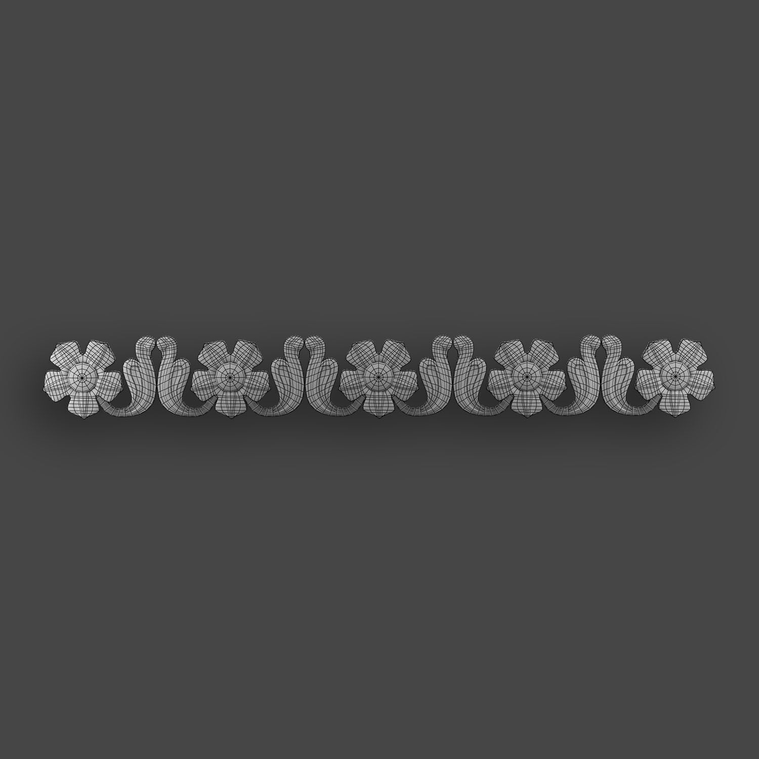 5 Borders Ornamental Pack 1 3D model_21