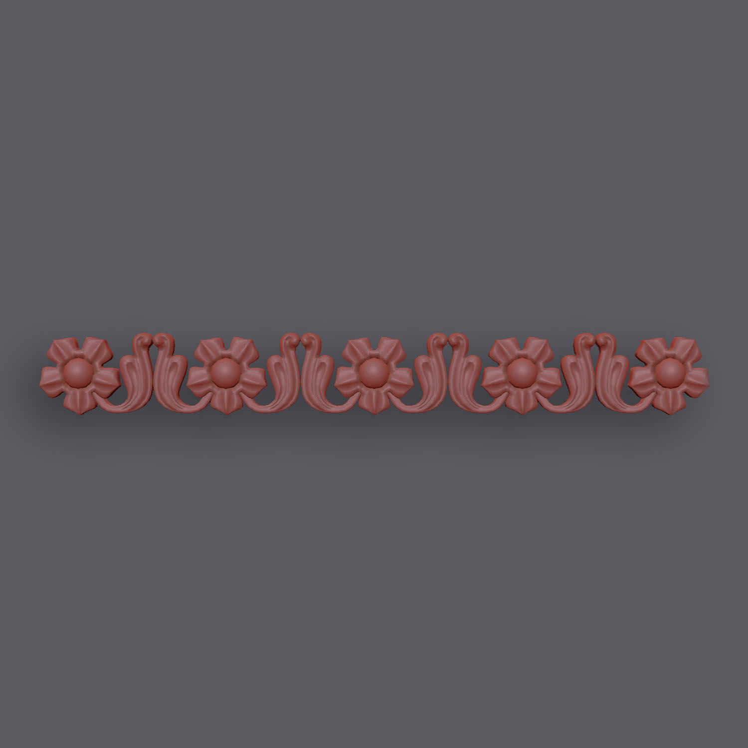 5 Borders Ornamental Pack 1 3D model_15