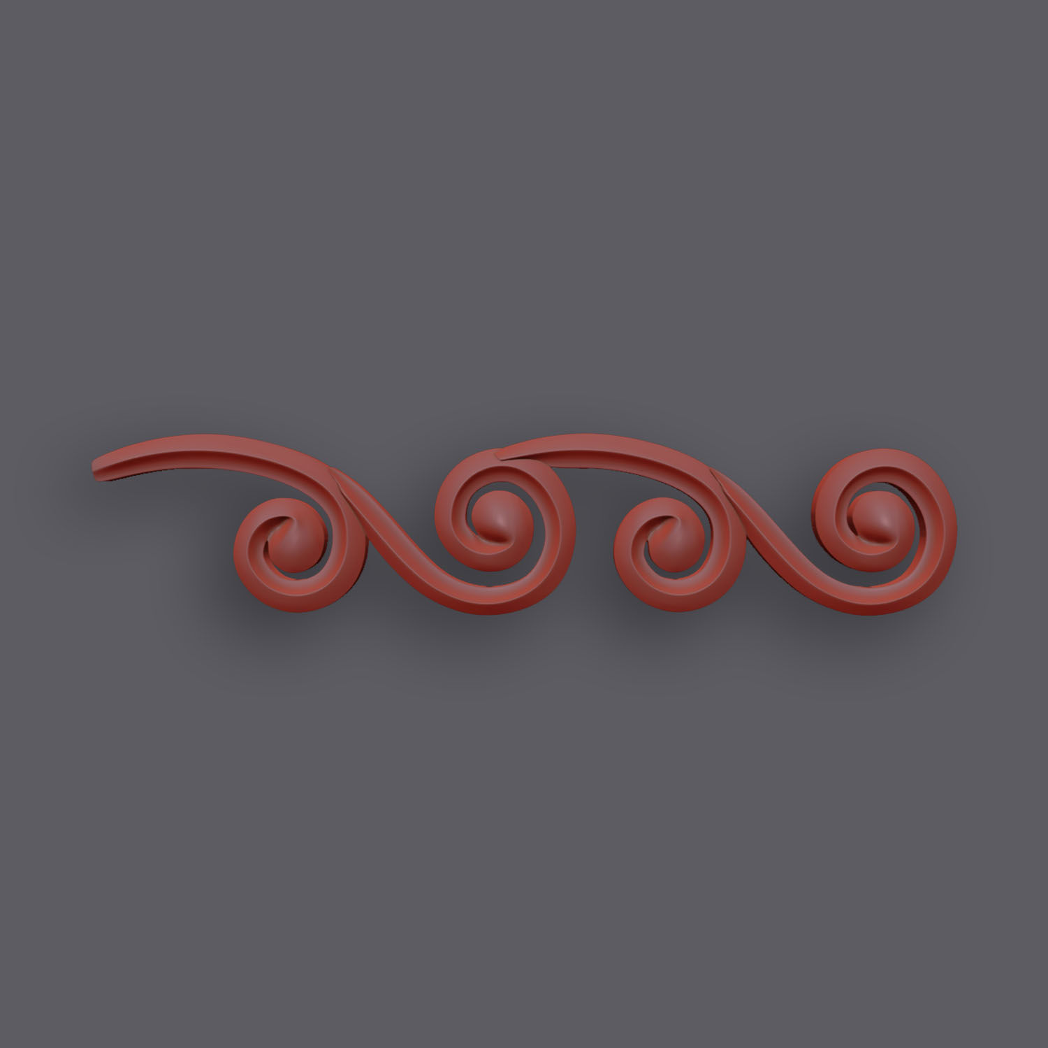 5 Borders Ornamental Pack 1 3D model_17