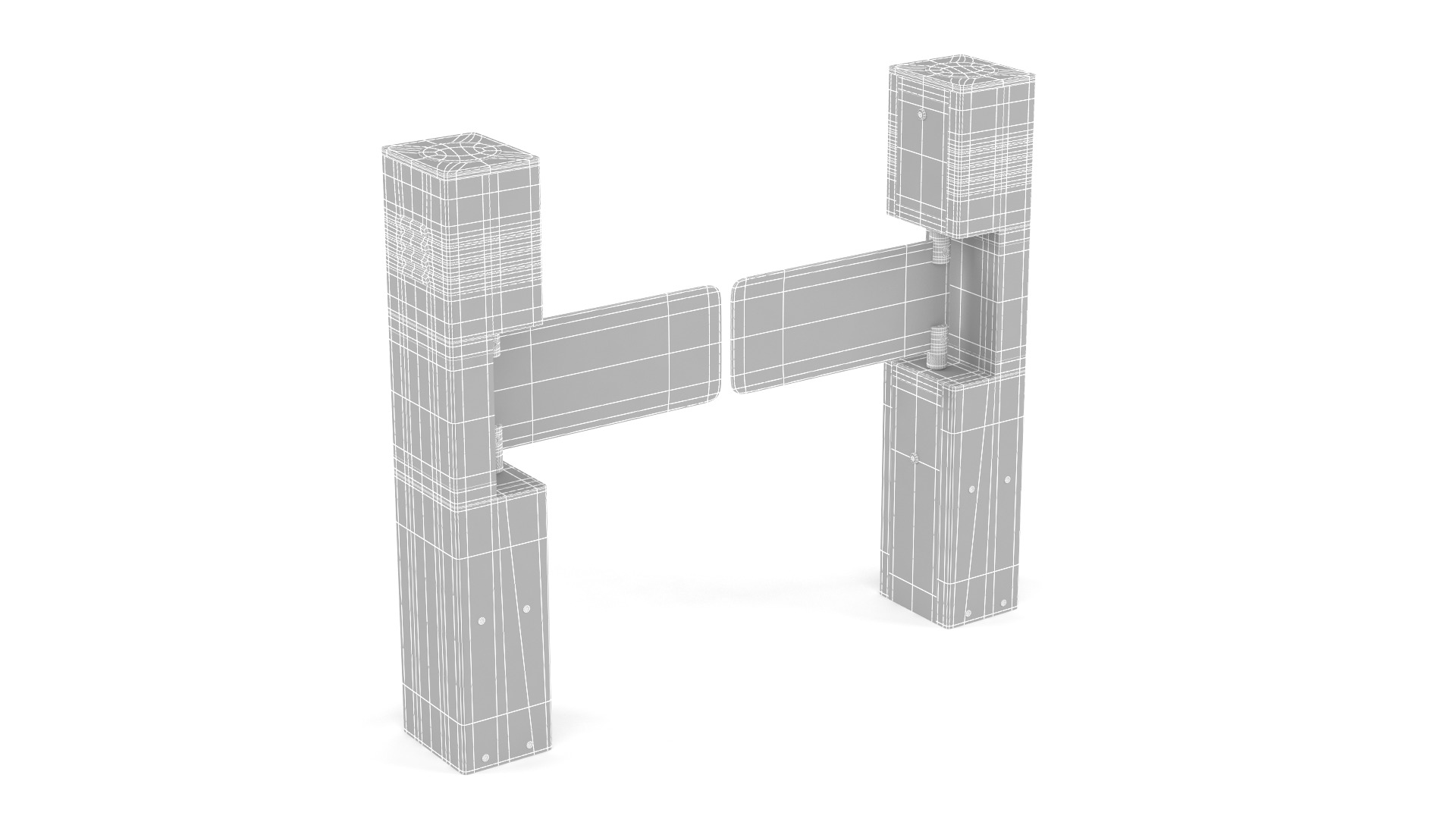 Turnstile Gate 3D model_5