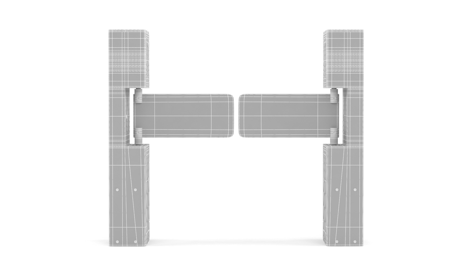 Turnstile Gate 3D model_6