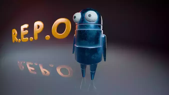 REPO 3D Model  Low-poly 3D model