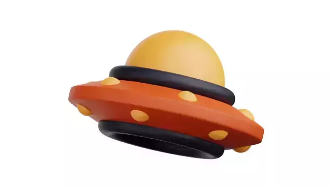 Ufo 3d Illustration